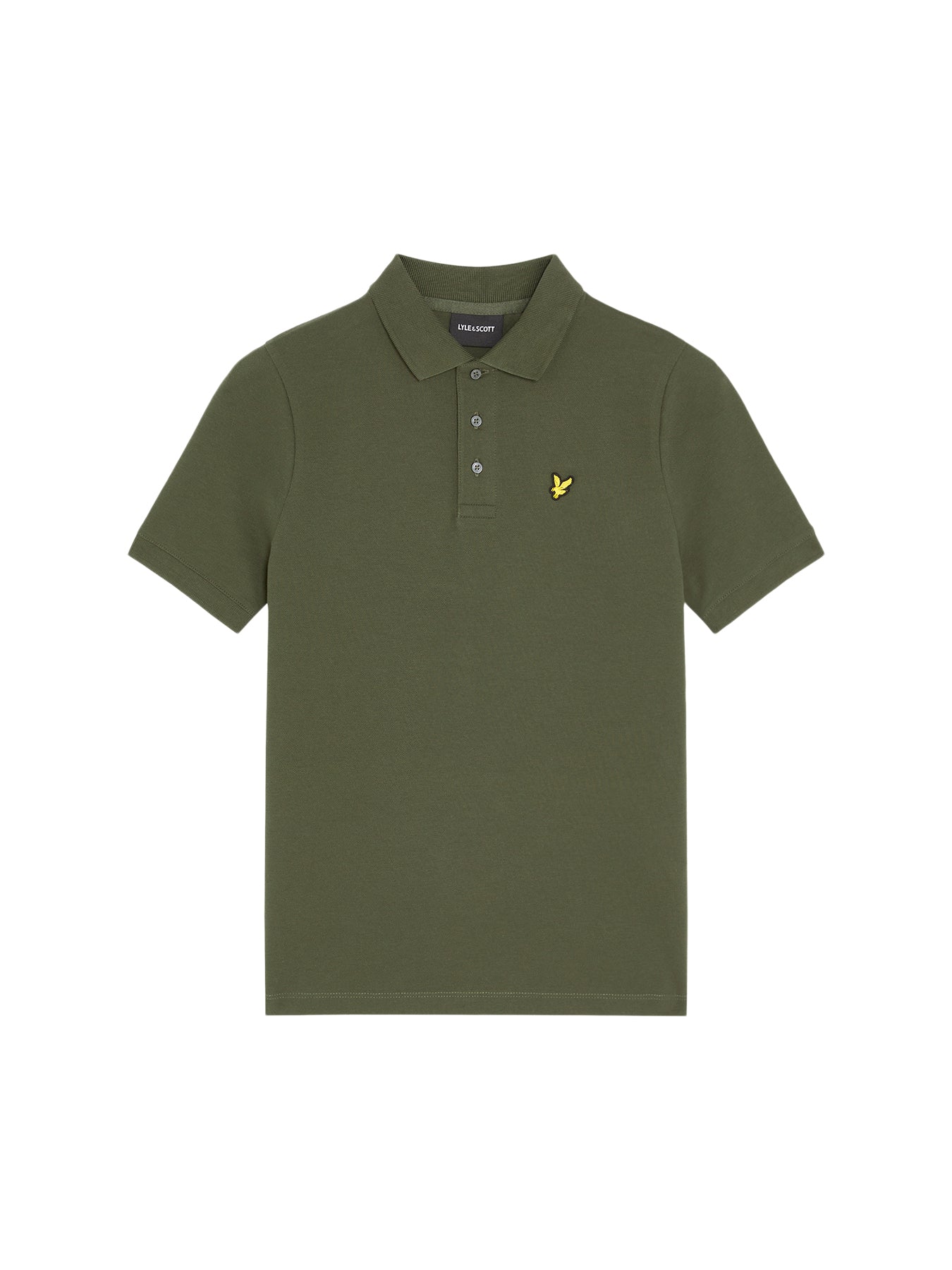 Kids’ Plain Polo Shirt Green
