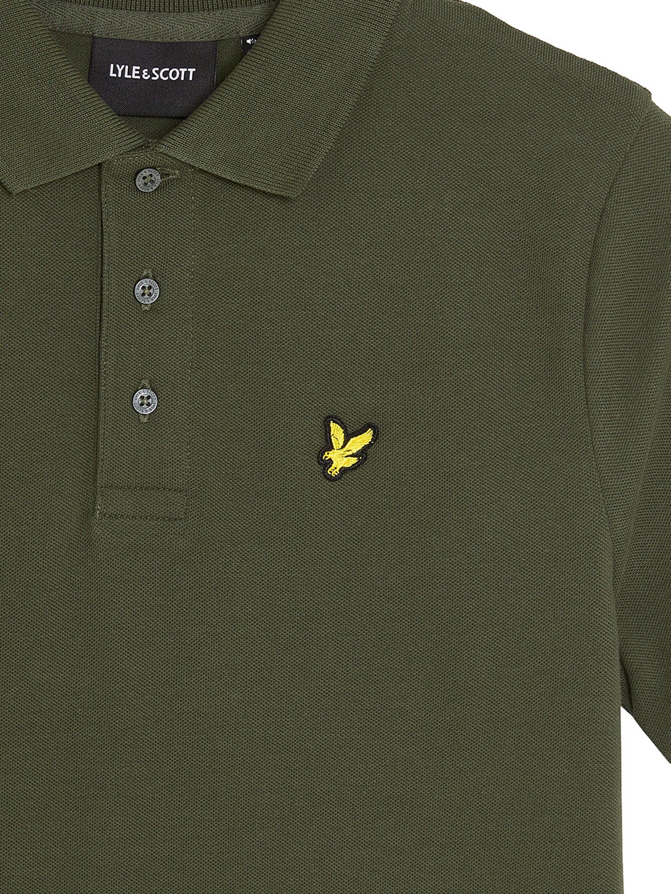 Kids’ Plain Polo Shirt Green