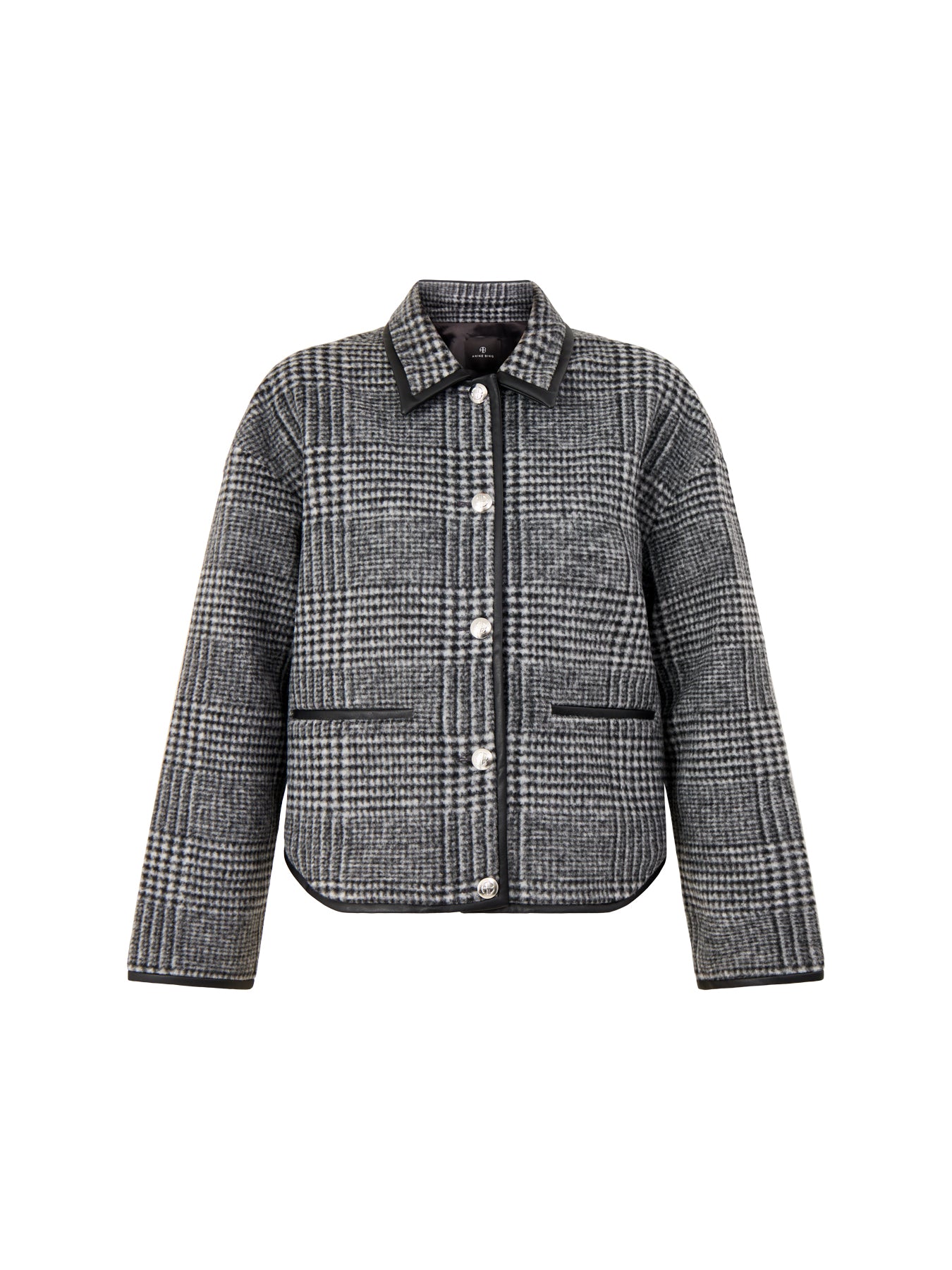 Camden Check Jacket Black Grey