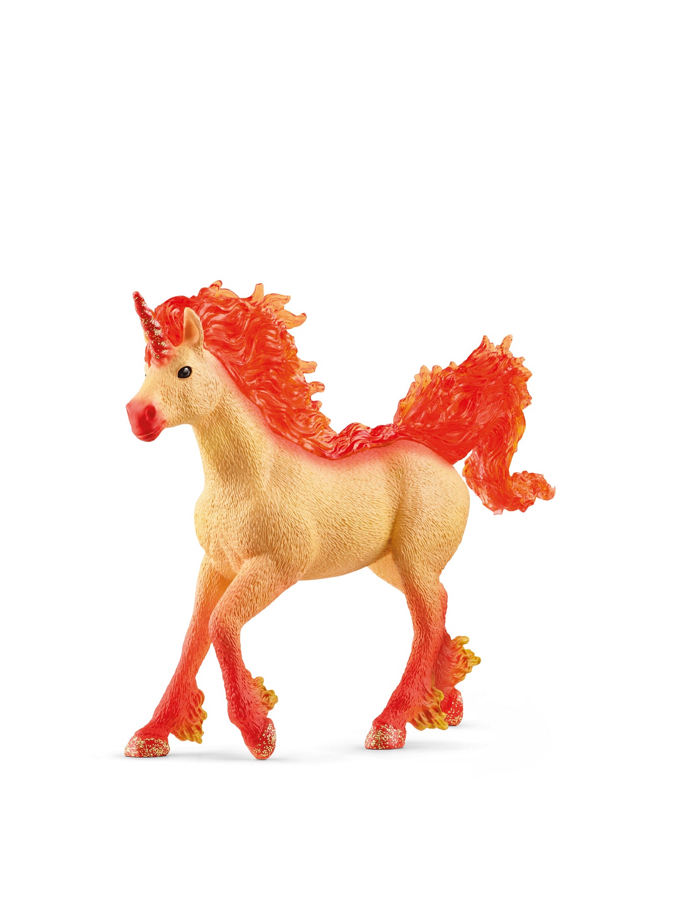 Elementa Fire Unicorn Stallion Figurine