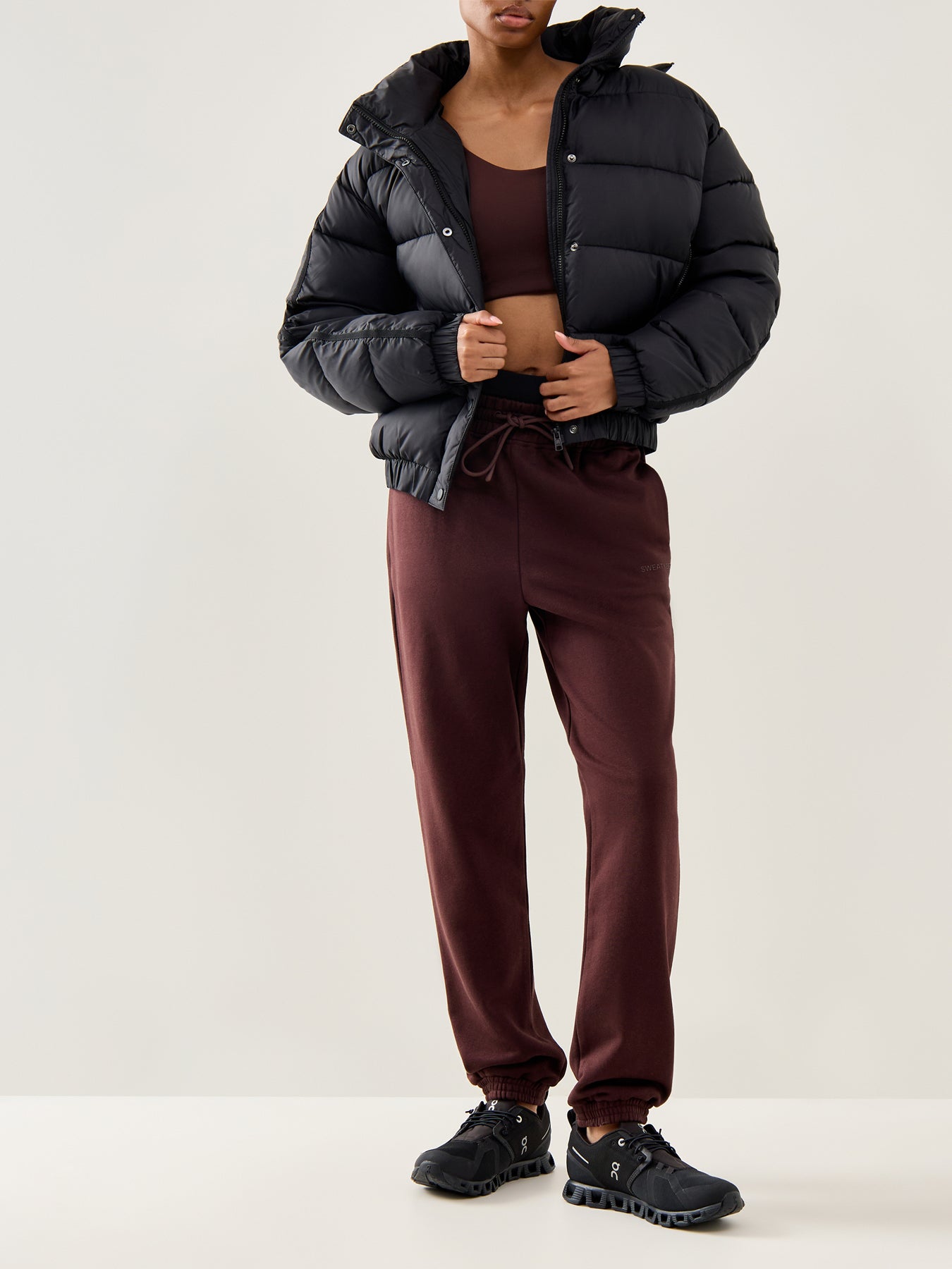 Revive Relaxed Jogger Sable Brown