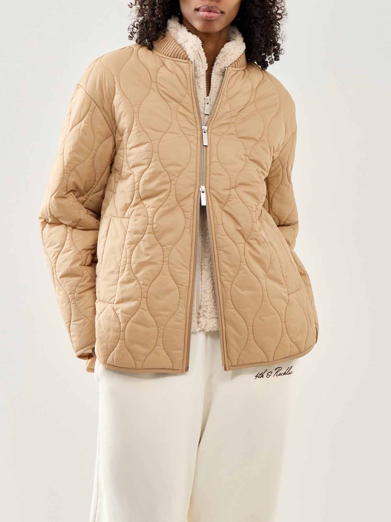 On The Move Jacket Golden Beige