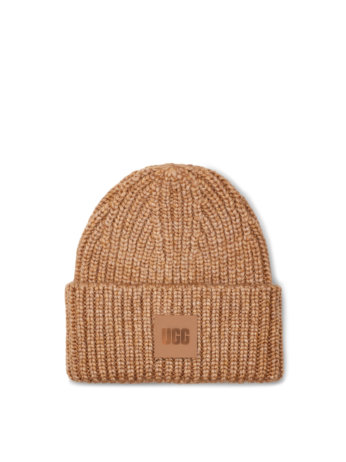 Chunky Rib Knitted Beanie