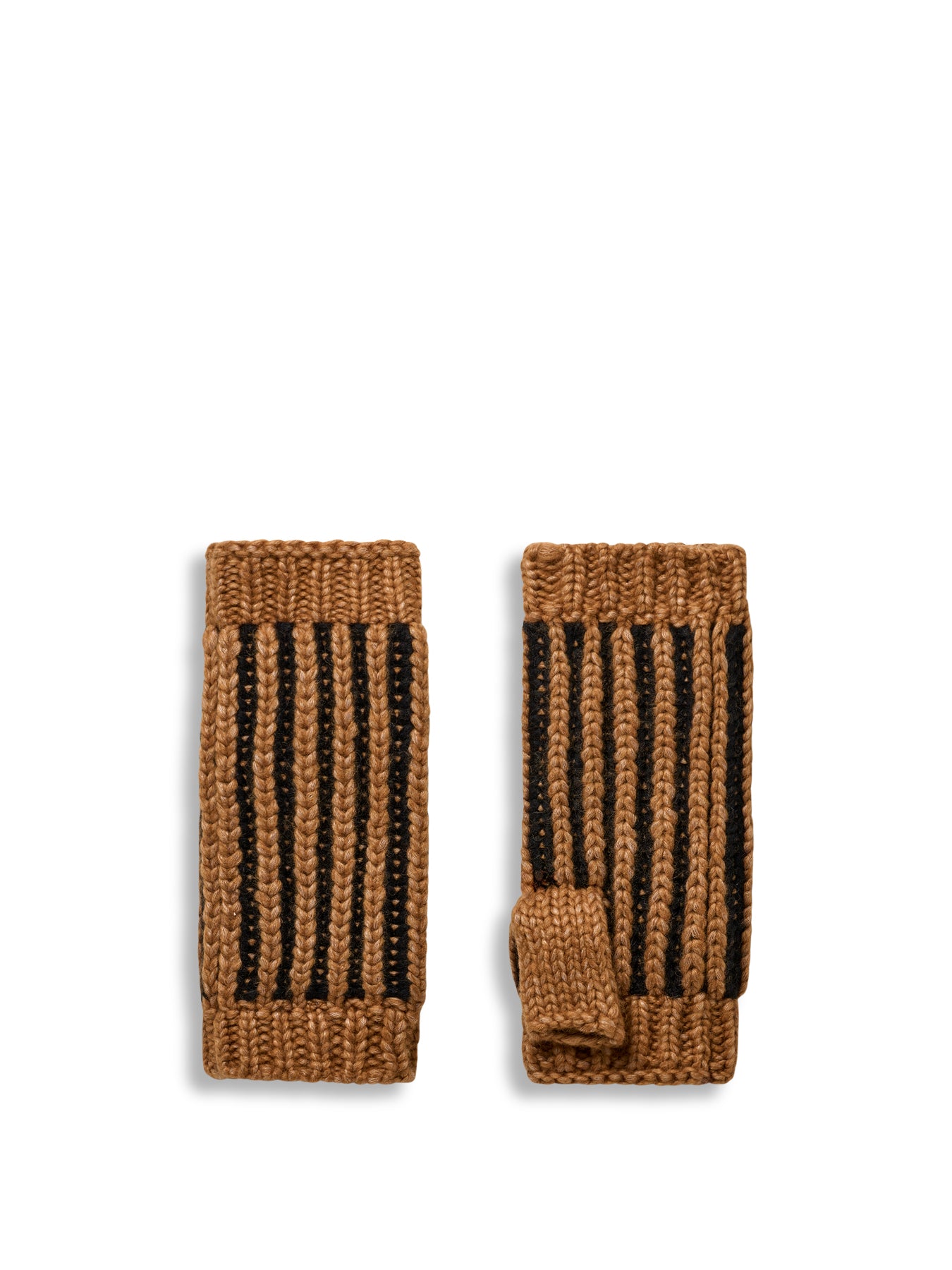 Plaited Hat and Scarf Gift set Black