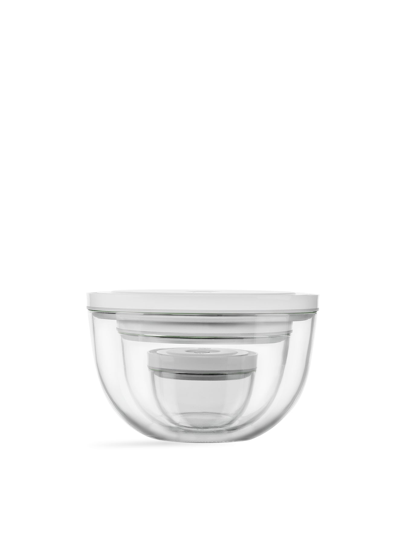 Glass Vacuum Bowls Set of 6