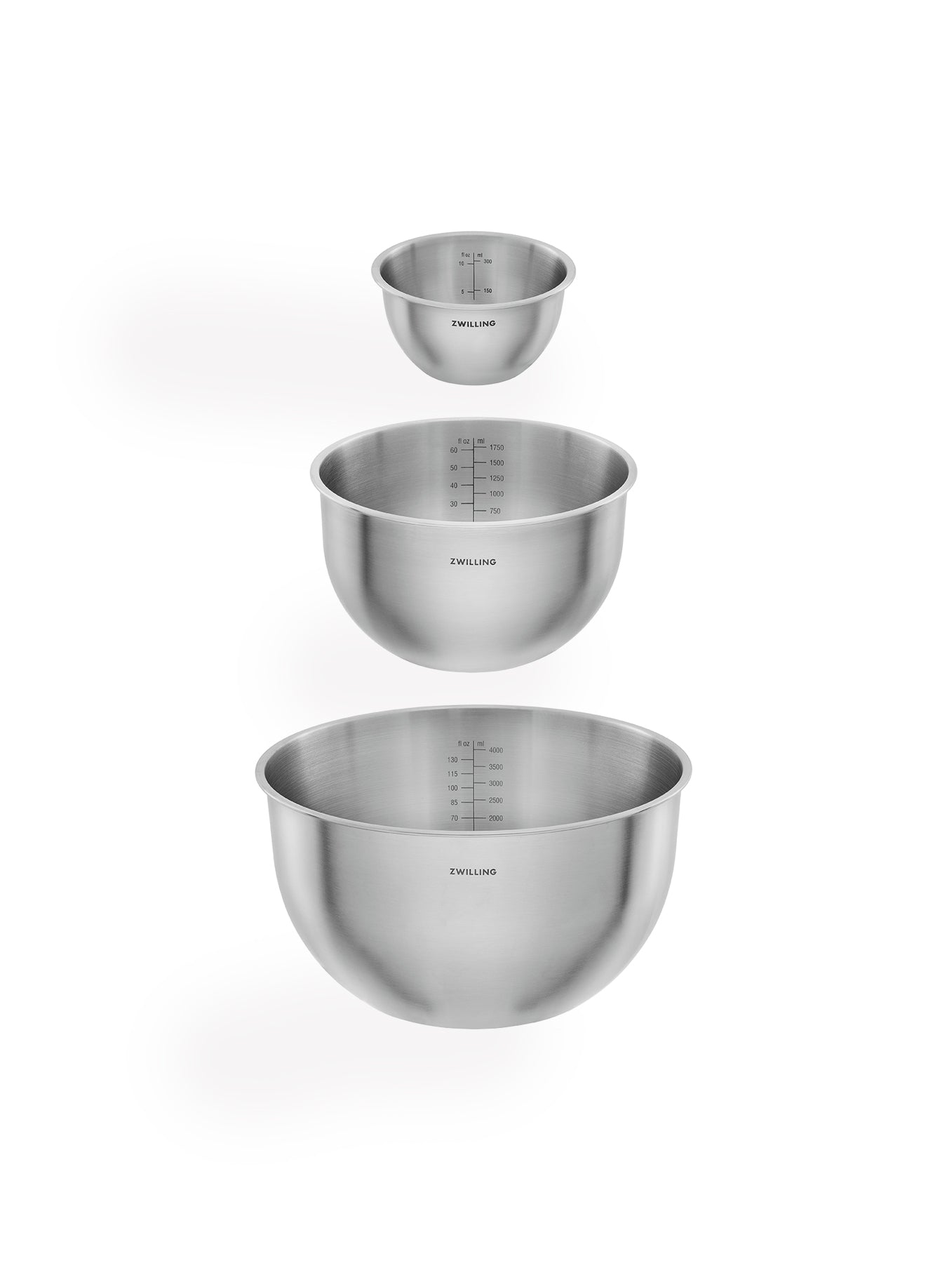 Stainless Steel Bowls Set of 3