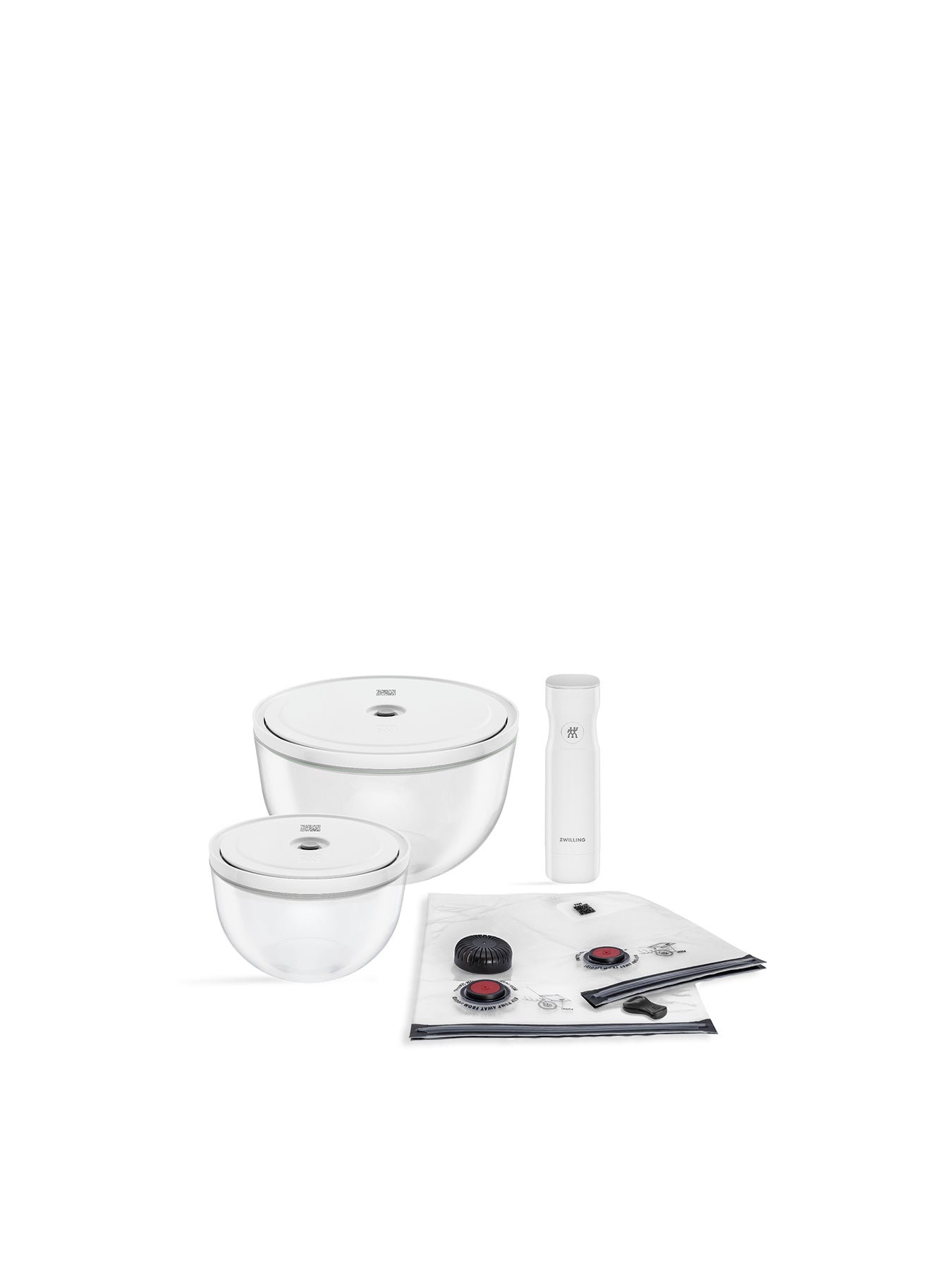 Glass Vacuum Starter Set of 9