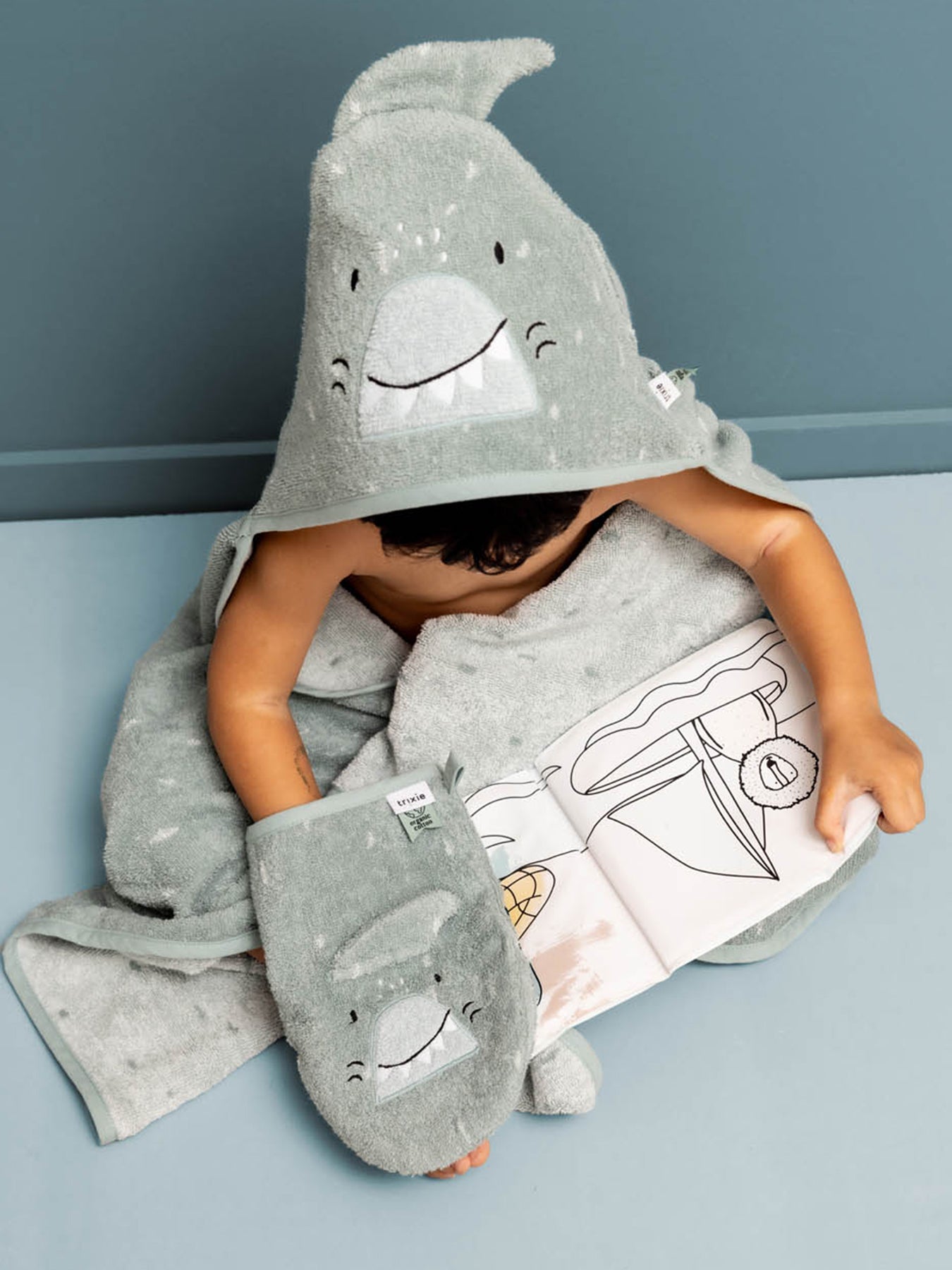 Hooded Towel Mr Shark