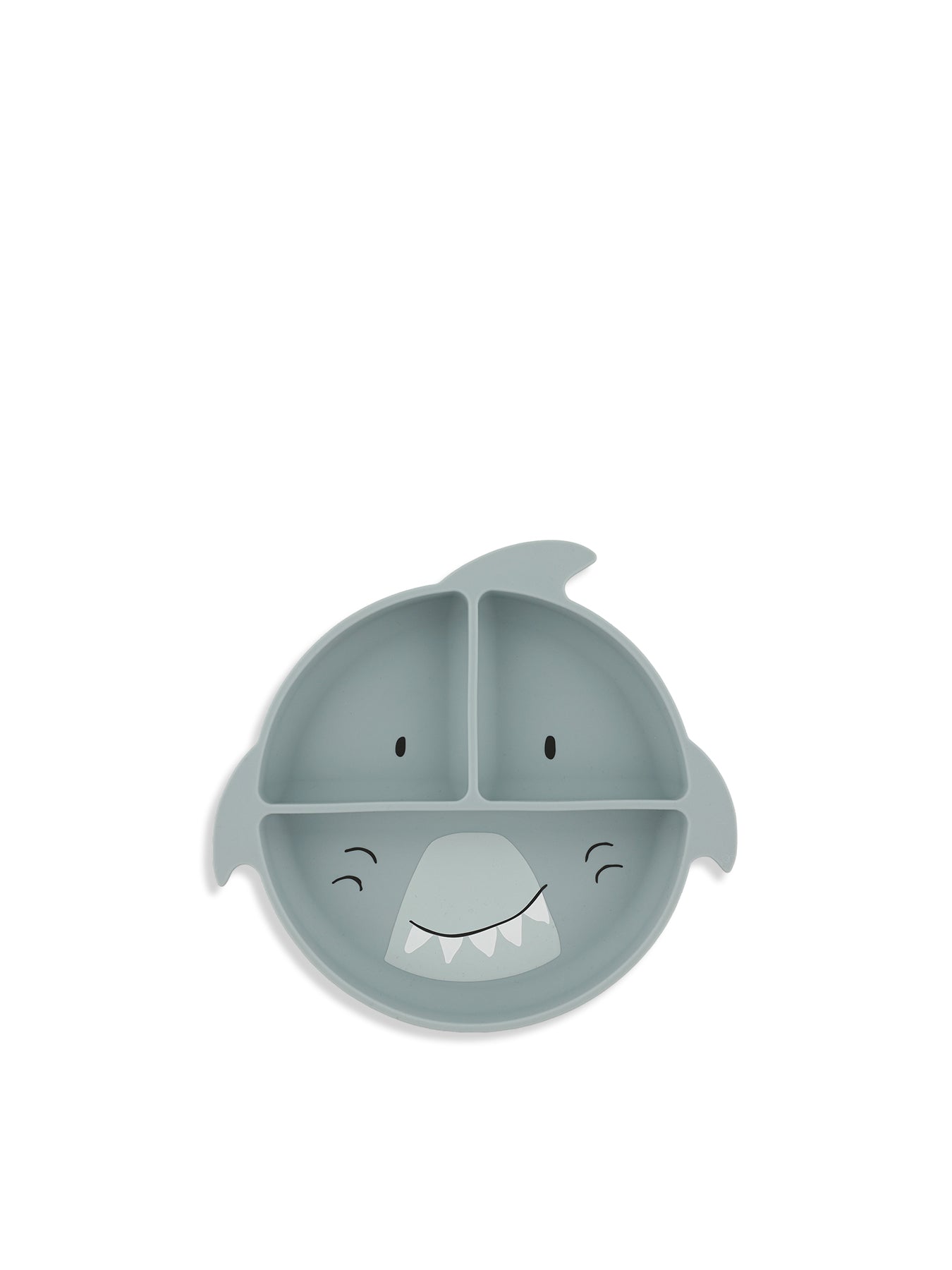 Silicone Divided Suction Plate Shark