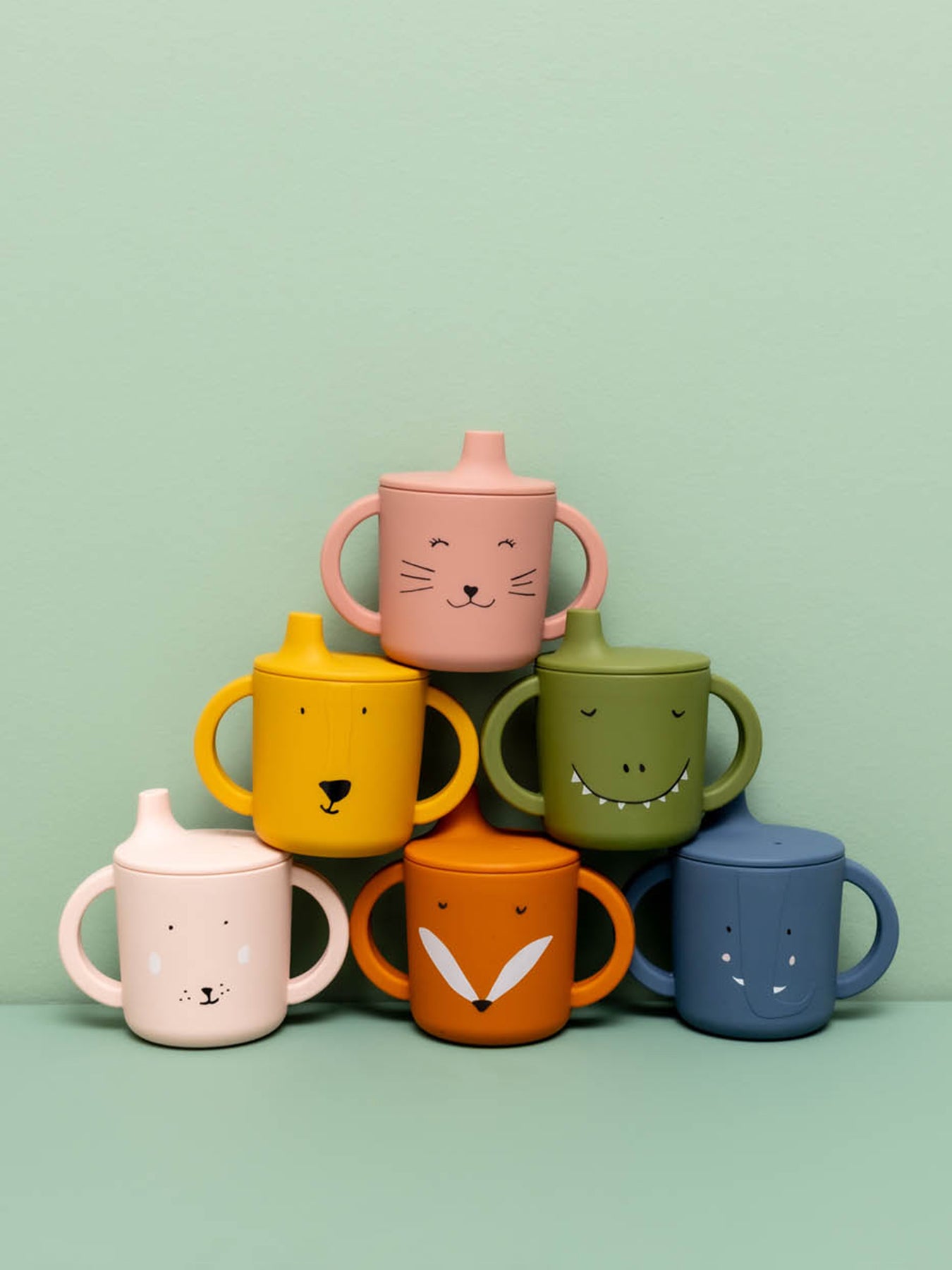 Silicone sippy cup Mrs Rabbit