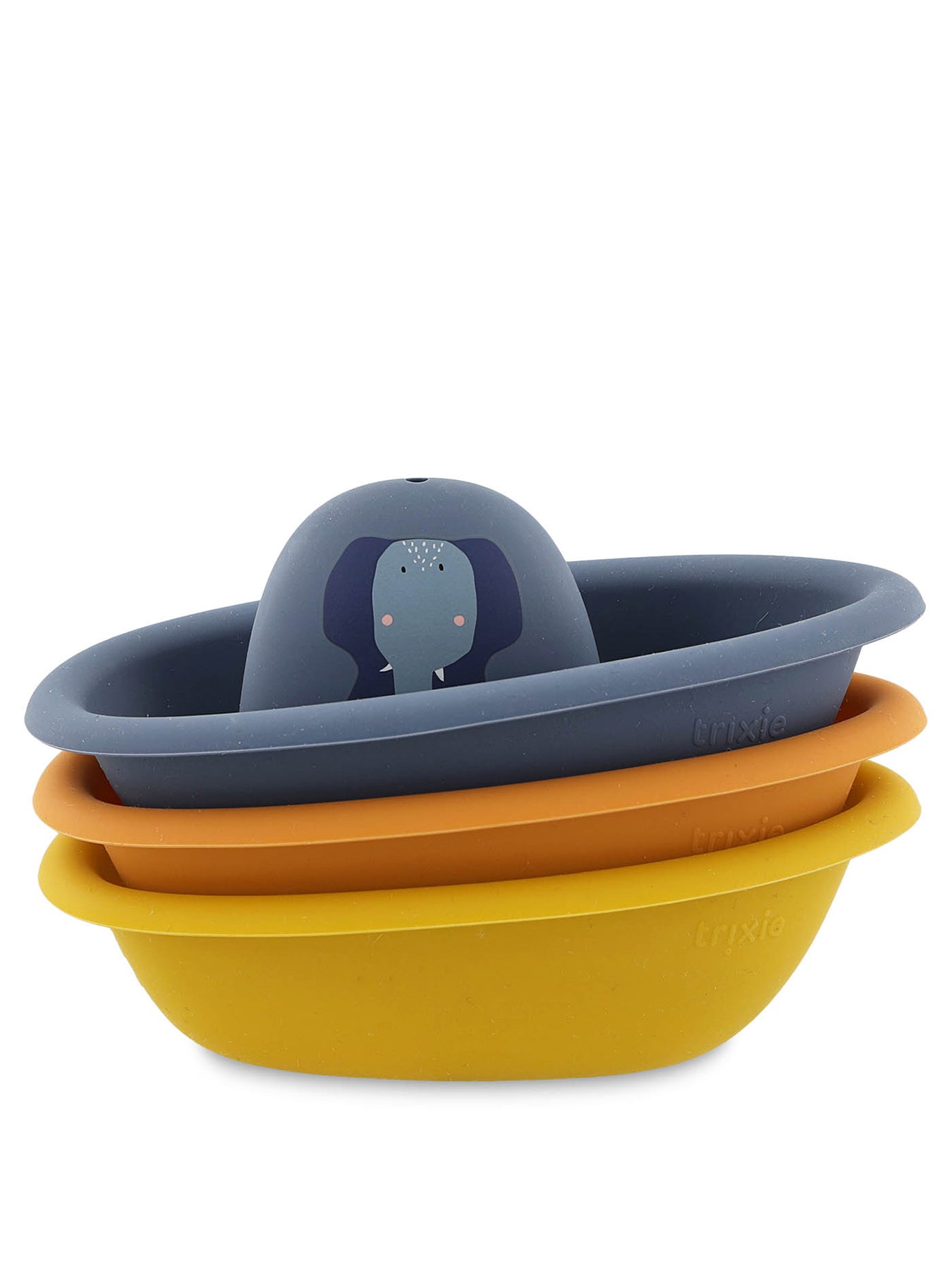 Stackable Boats Toy Set Multi