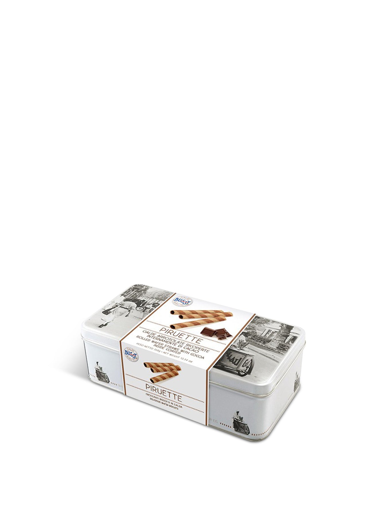 Bussy’s Cialde Pirouette Cocoa Rolled Wafer Straws