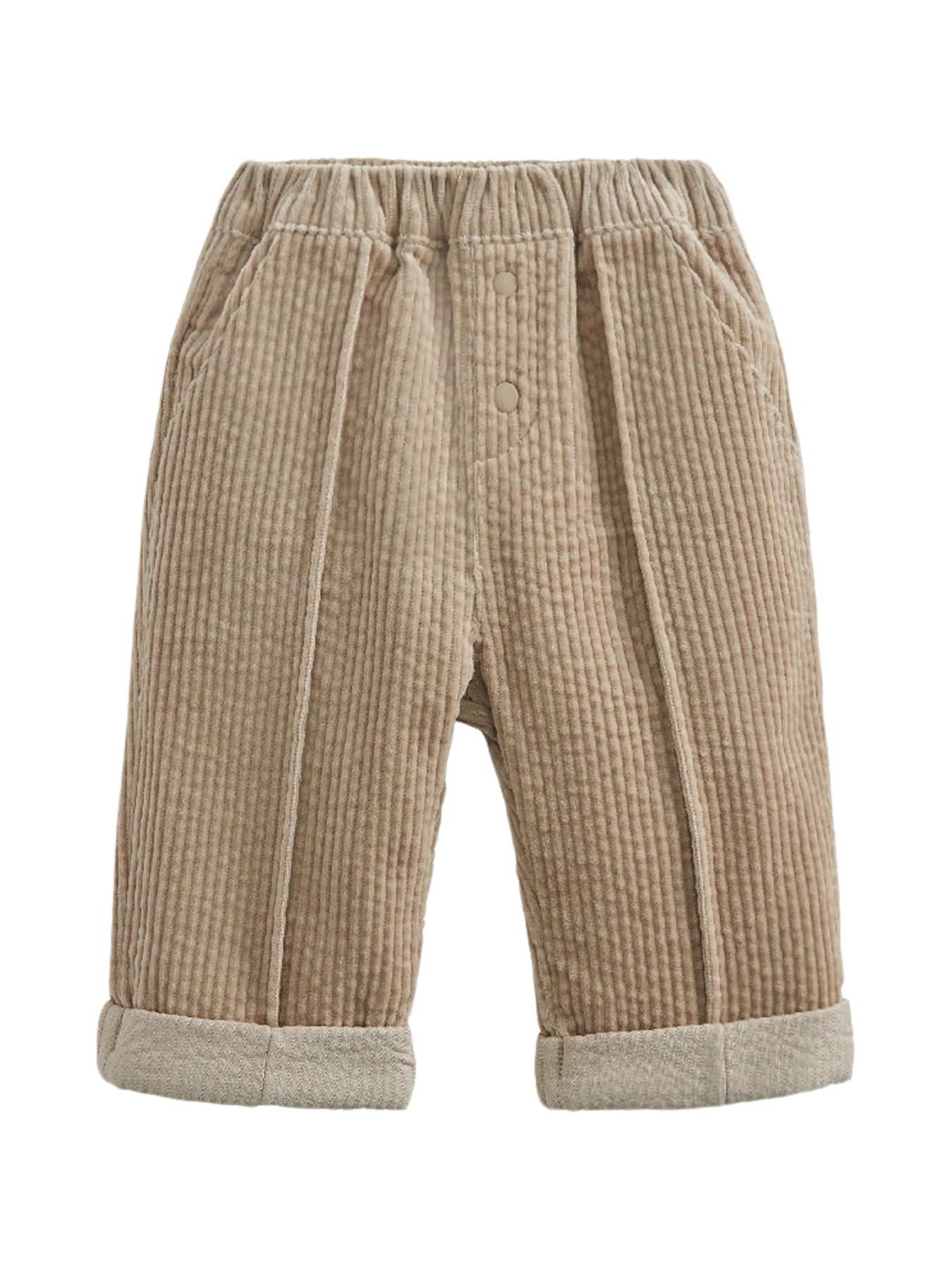 Corduroy Trousers Beige