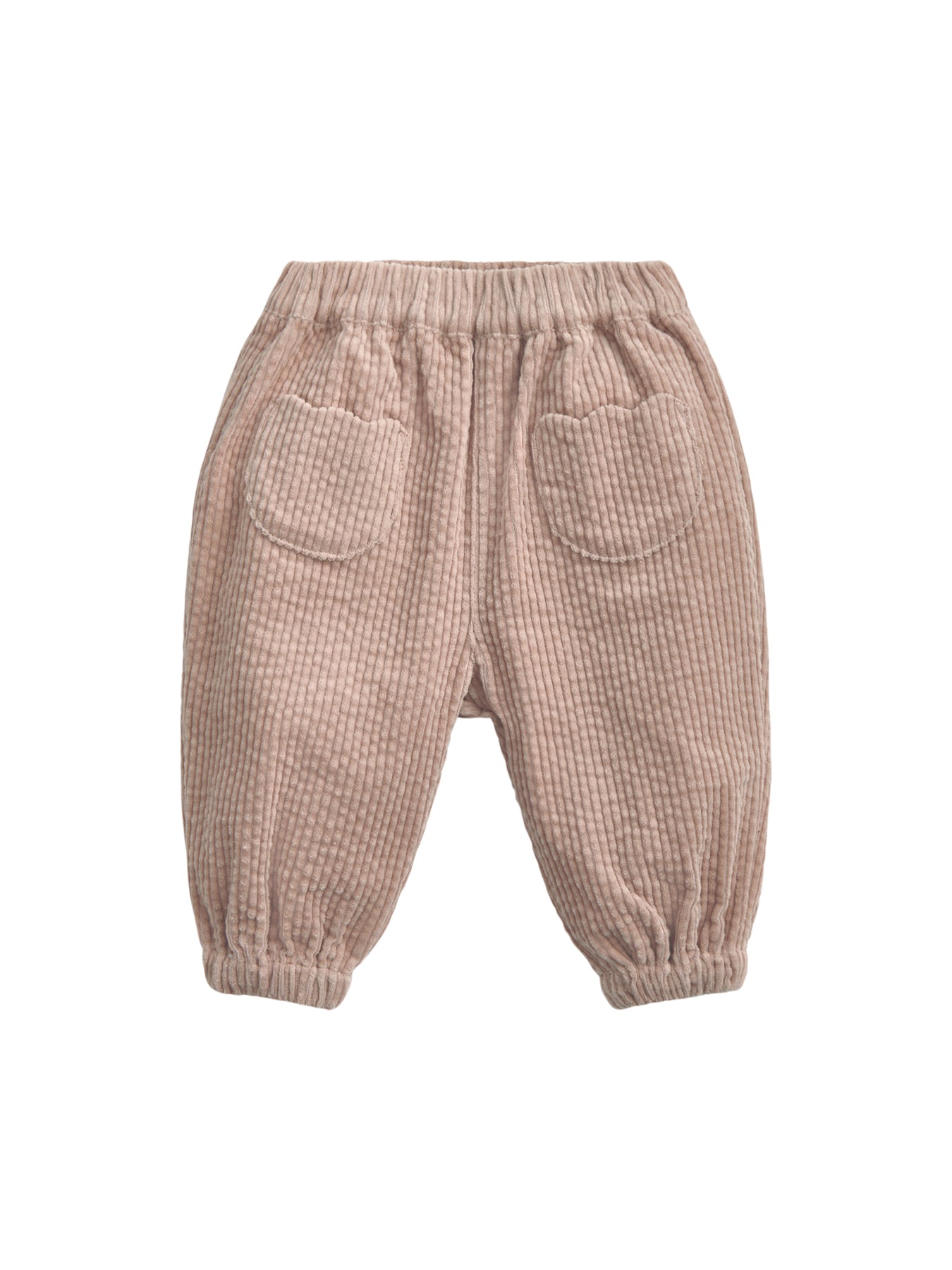 Girls Corduroy Trousers Pink