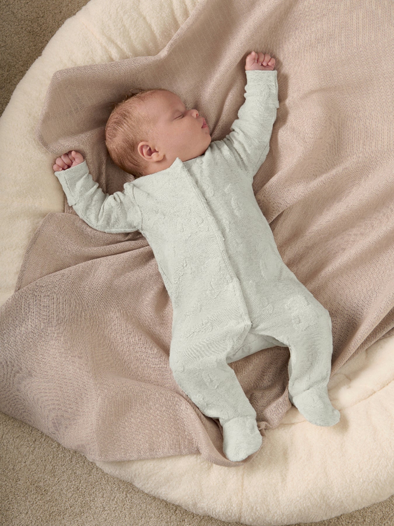 Cream Teddy Bear All In One