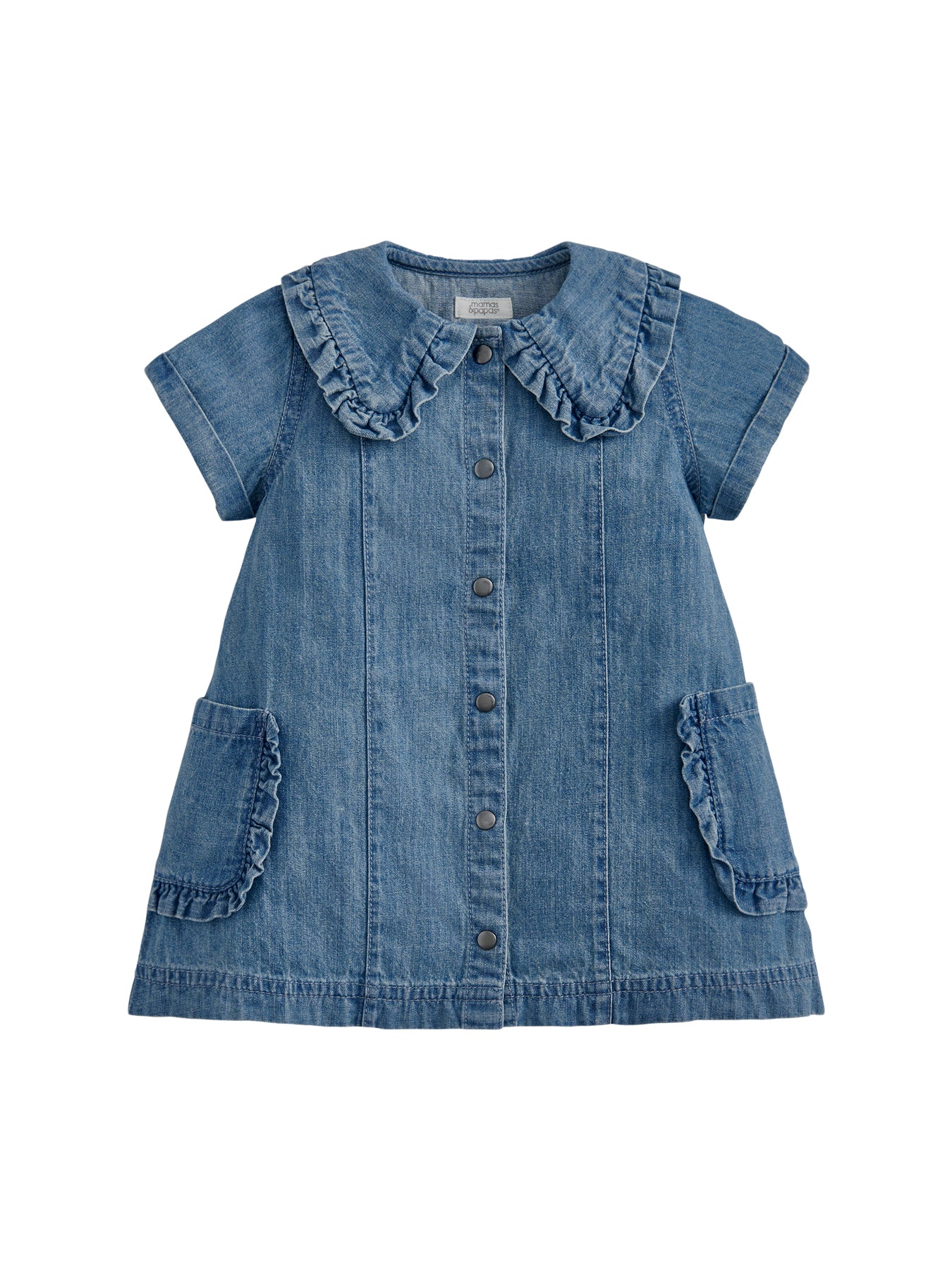 DENIM SHIRT DRESS
