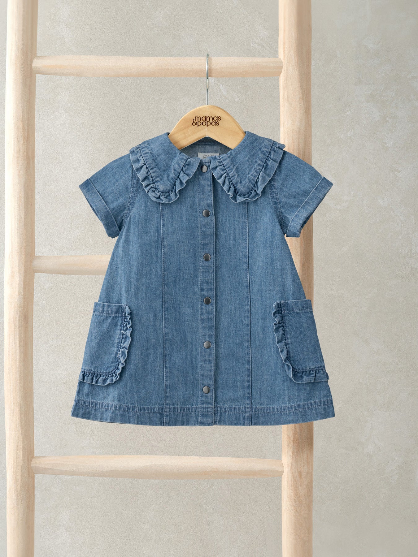 DENIM SHIRT DRESS
