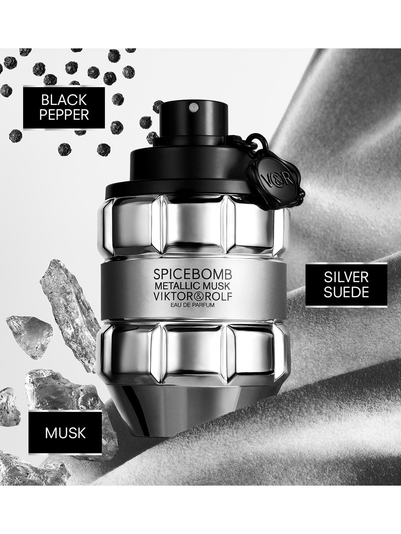Spicebomb Metallic Musk Eau de Parfum 90ml