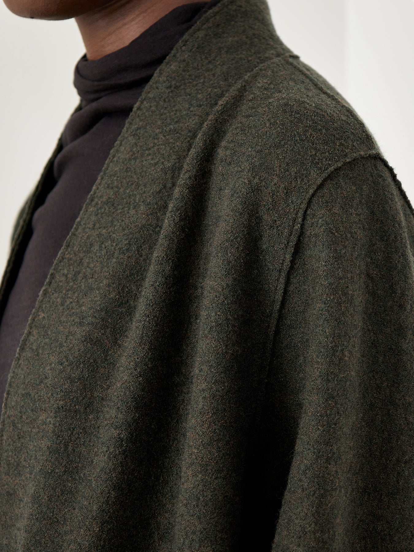 High Collar Jacket Woodland