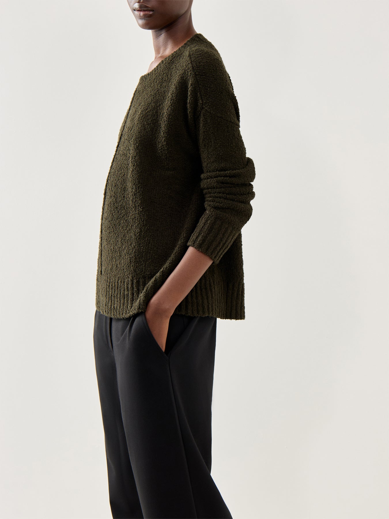 Crew Neck Sweater Woodland