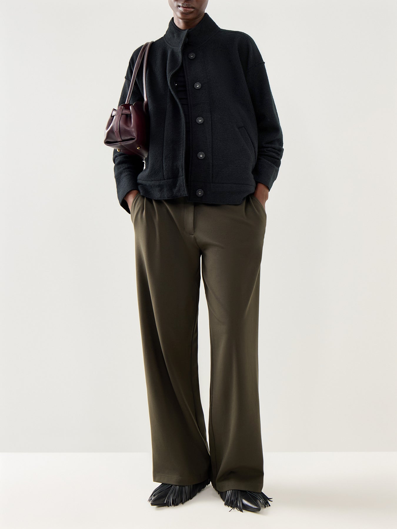 Wide Trouser Woodland