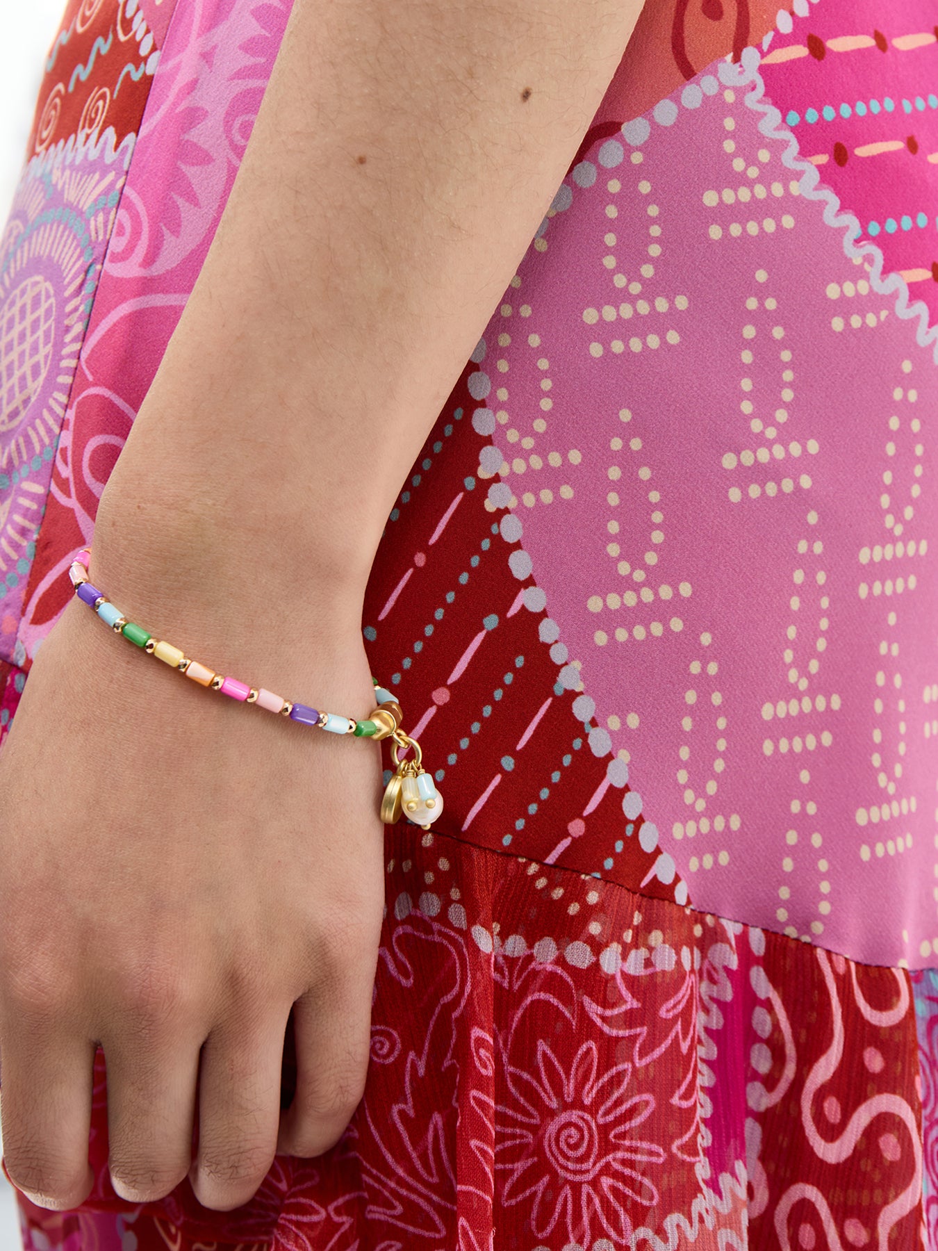Sherbet Multi Pearl Bracelet