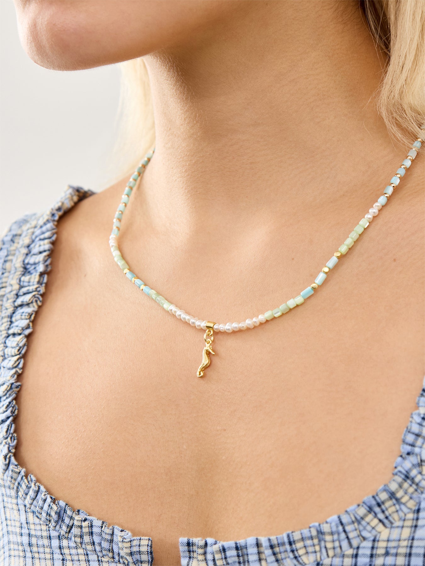 Ocean Seahorse Necklace