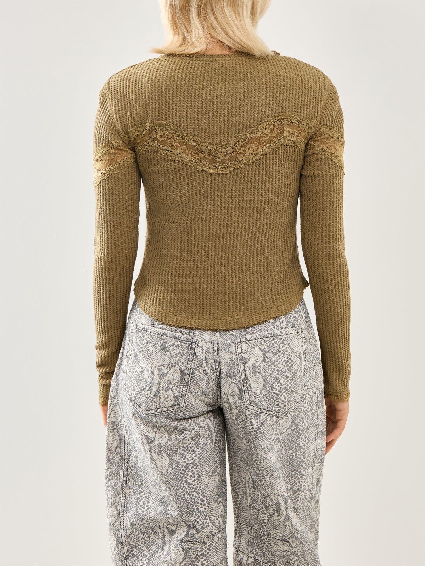 Lets Party Cardi Gothic Olive