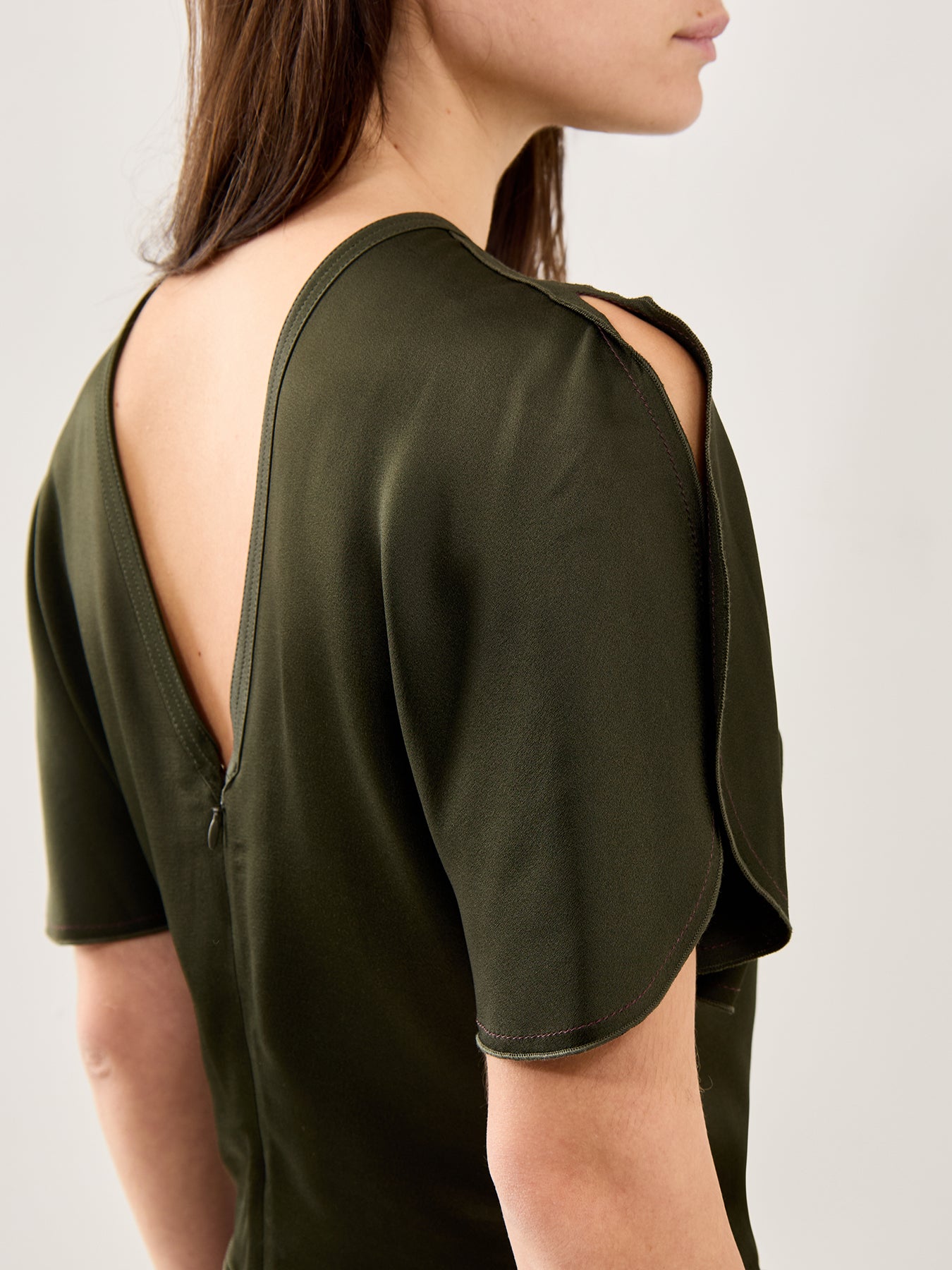 Bella Top Dark Olive