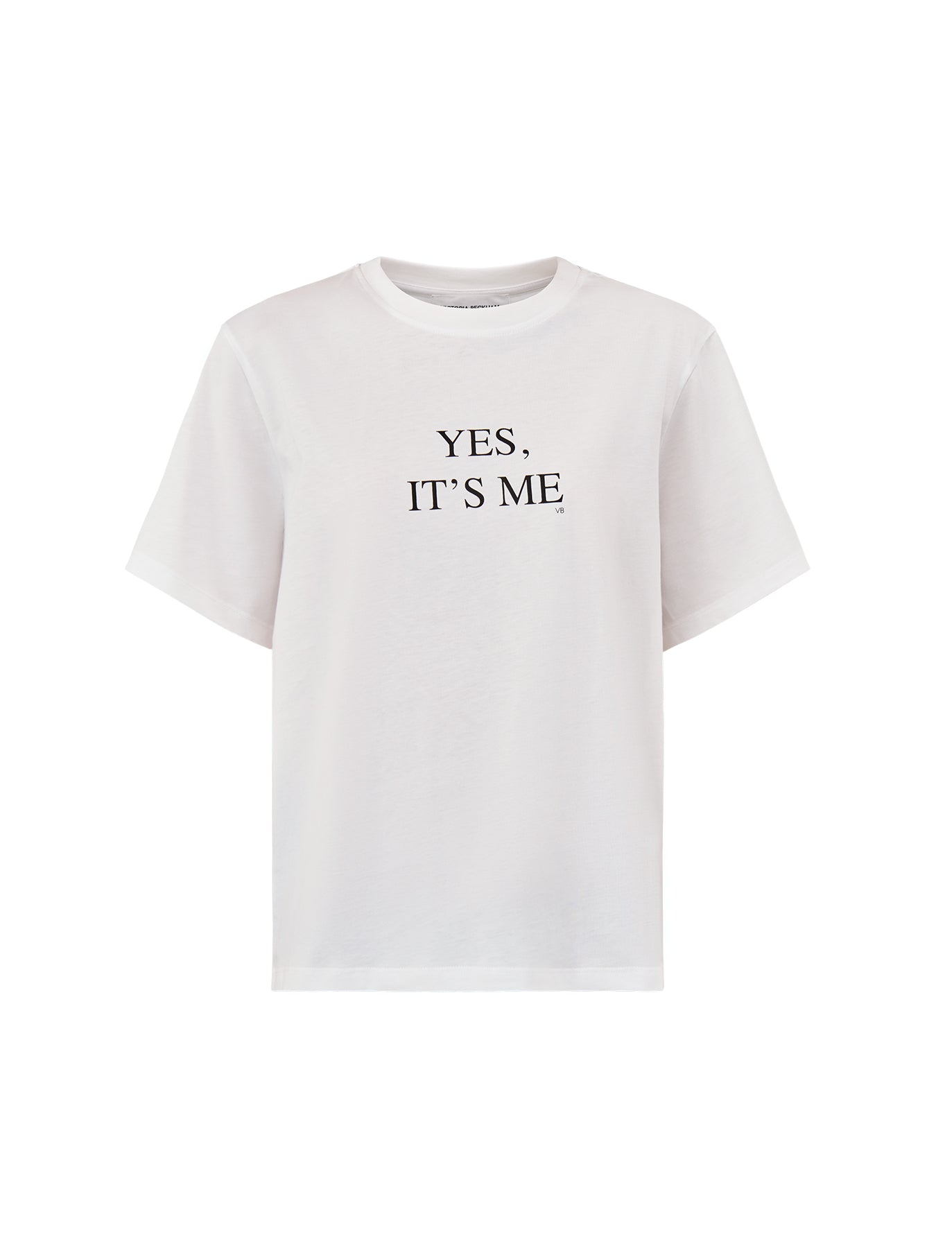 Yes It's Me White Slogan T-Shirt