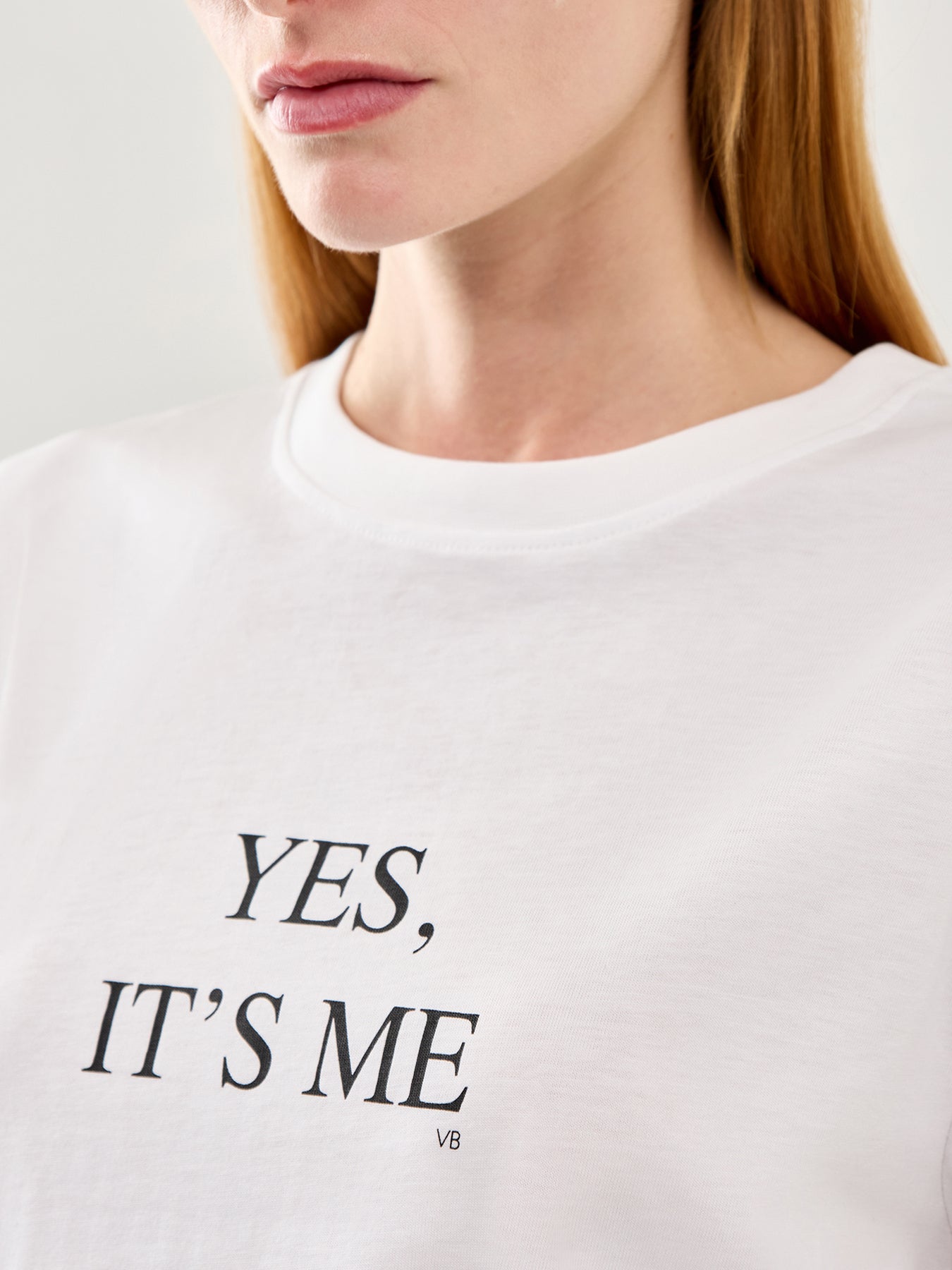Yes It's Me White Slogan T-Shirt