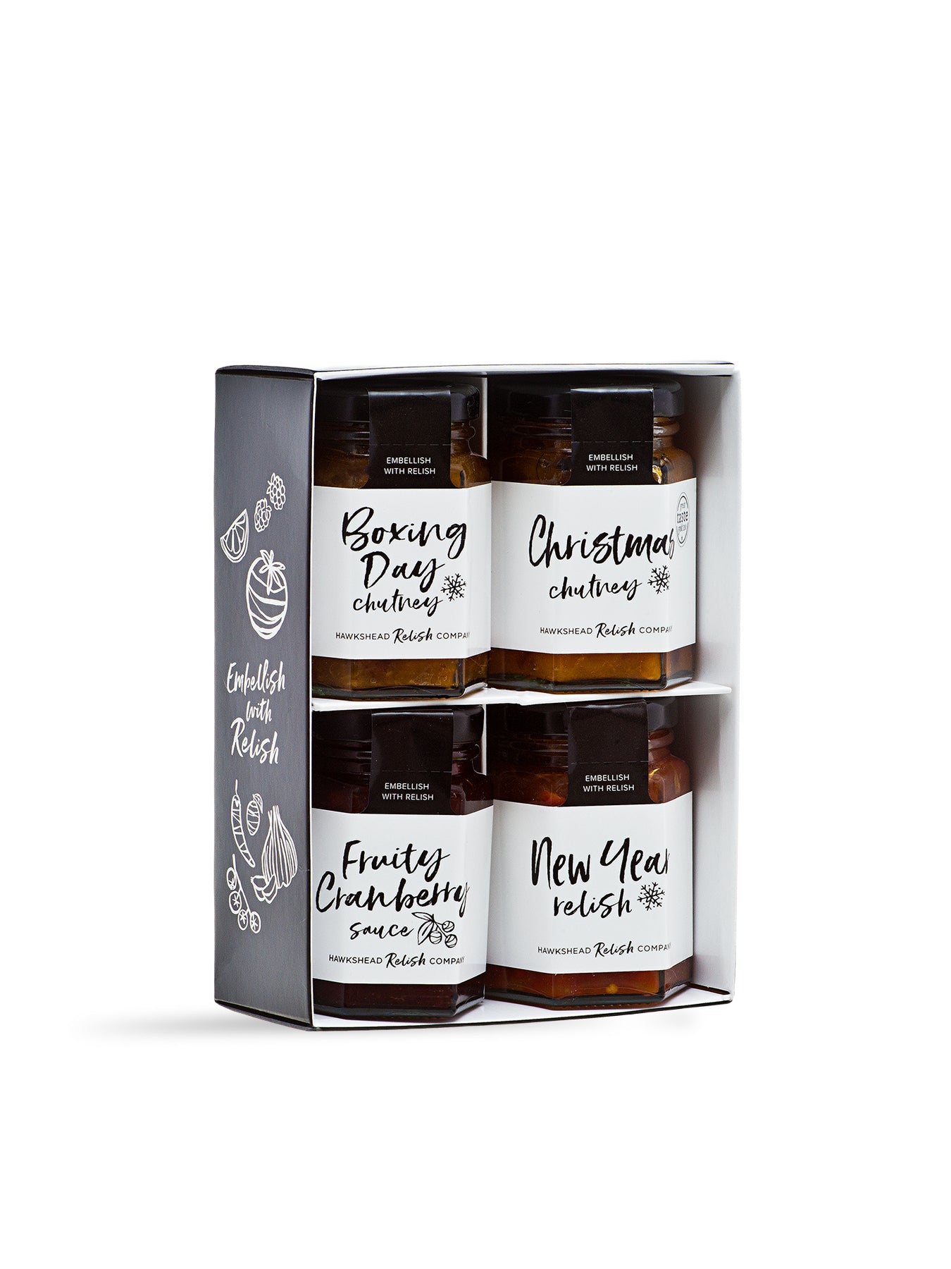 Hawkshead Relish Gift Box Christmas 480g