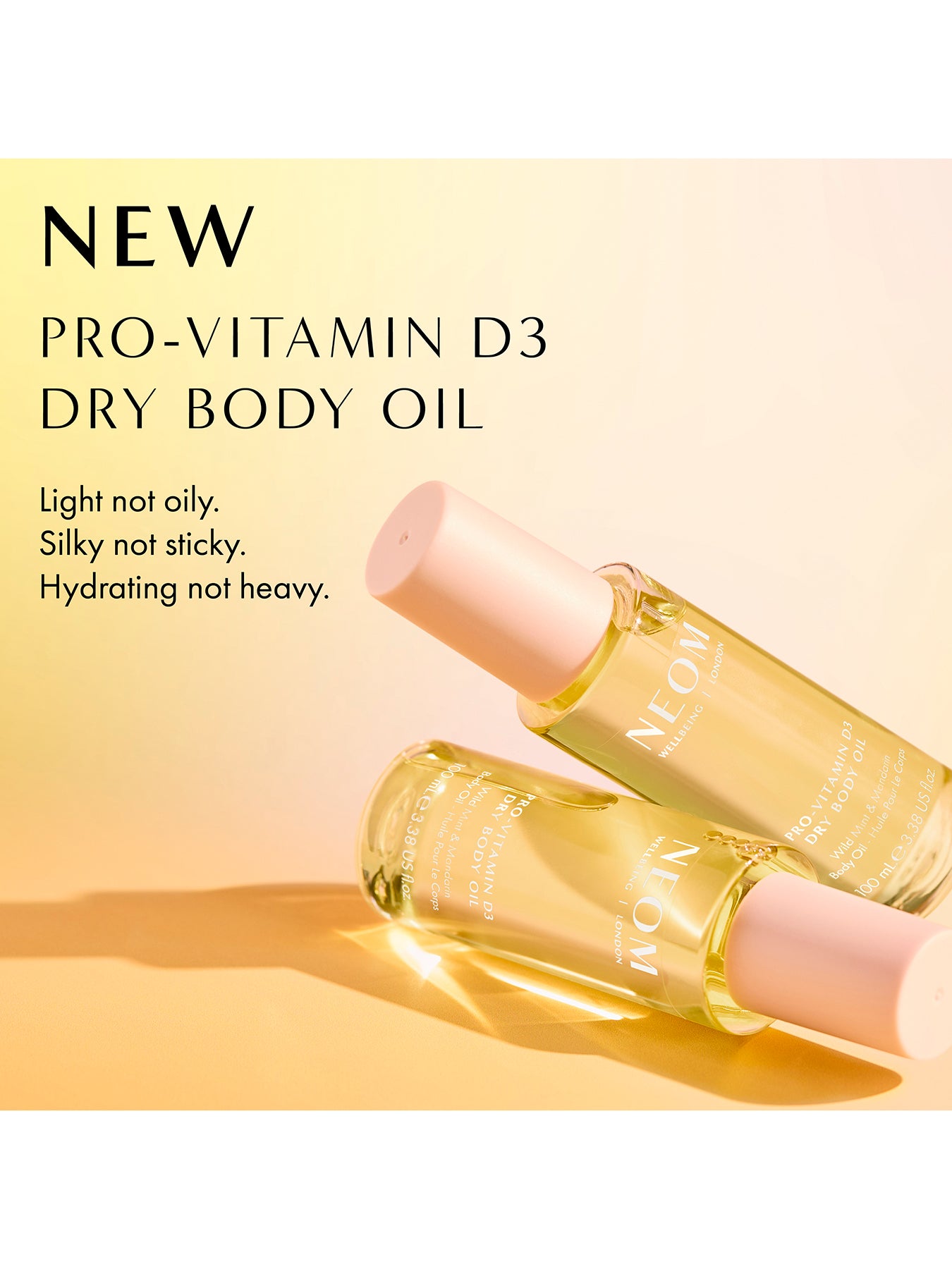 Pro-Vitamin D Dry Body Oil 100ml