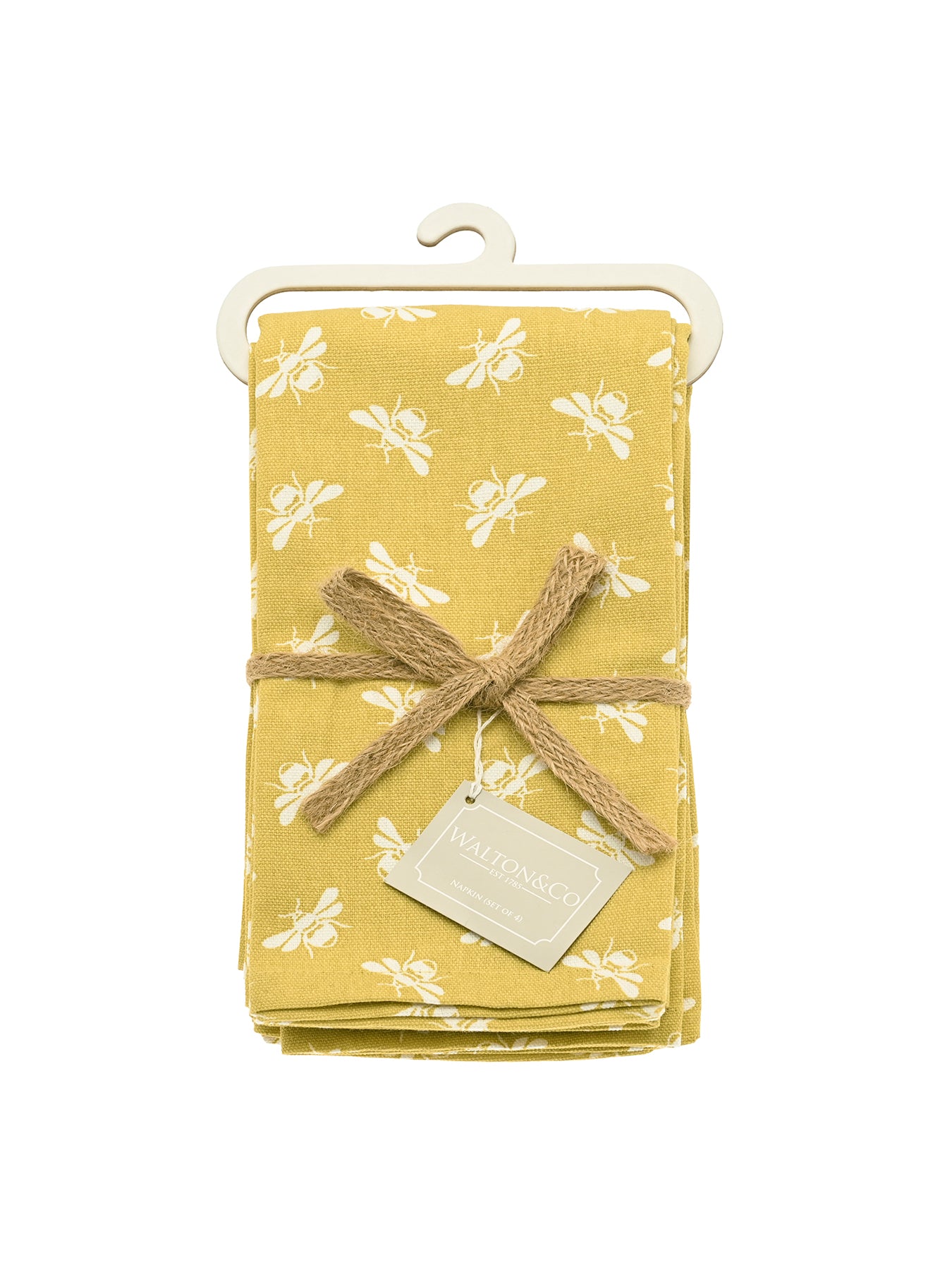 Bee Napkin Ochre Set Of 4