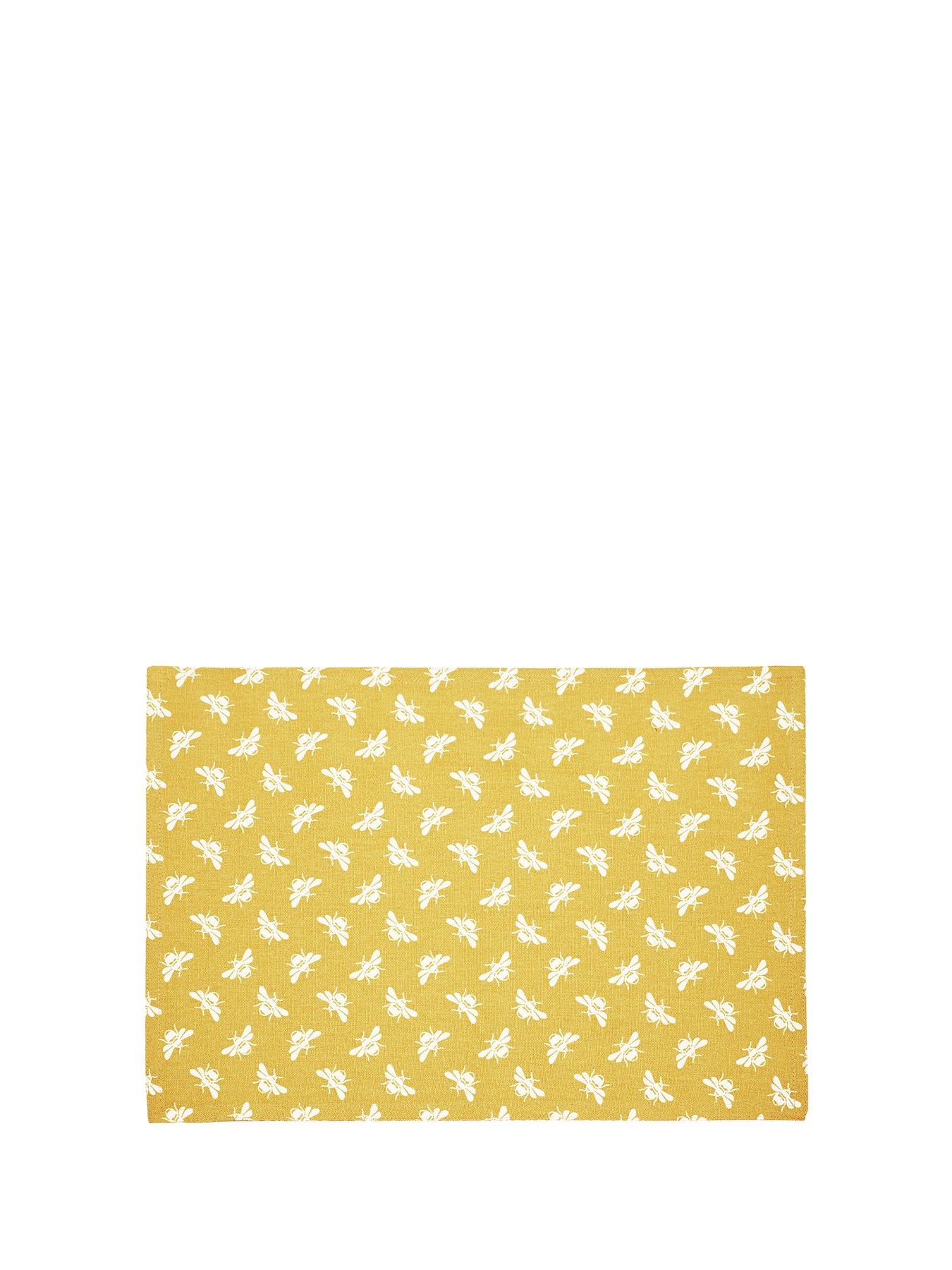 Bee Reversible Placemat Ochre Set Of 2