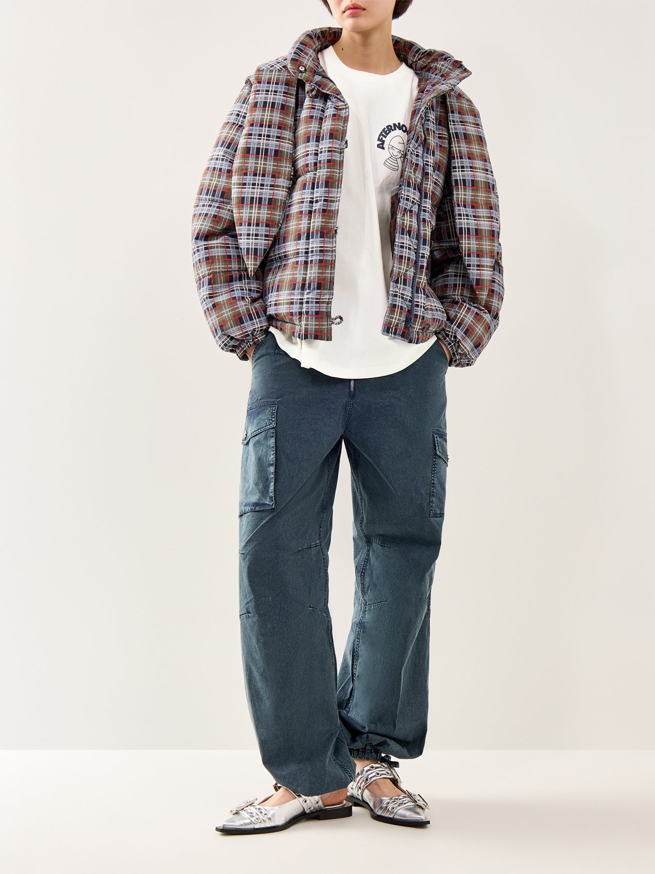 Afternoon Tea Boyfriend T-Shirt White