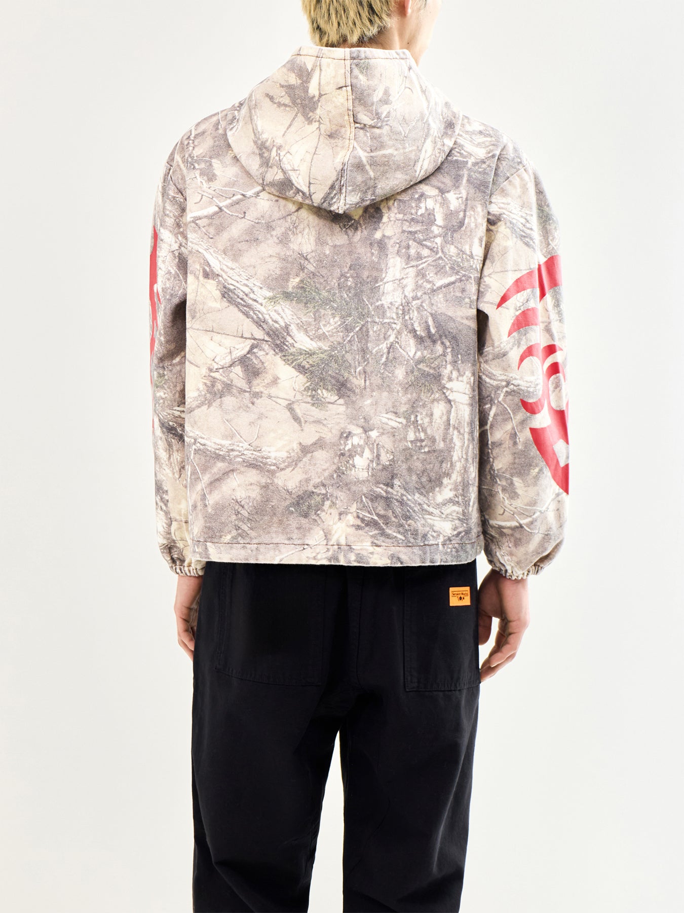 Hunt Canvas Poncho Hoodie Multi