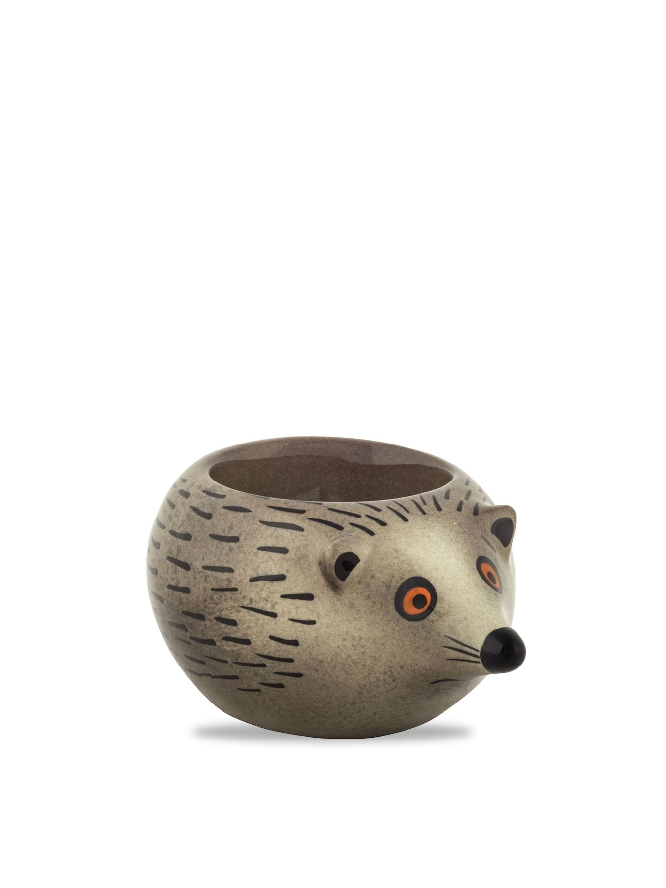 Hedgehog Egg Cup Grey