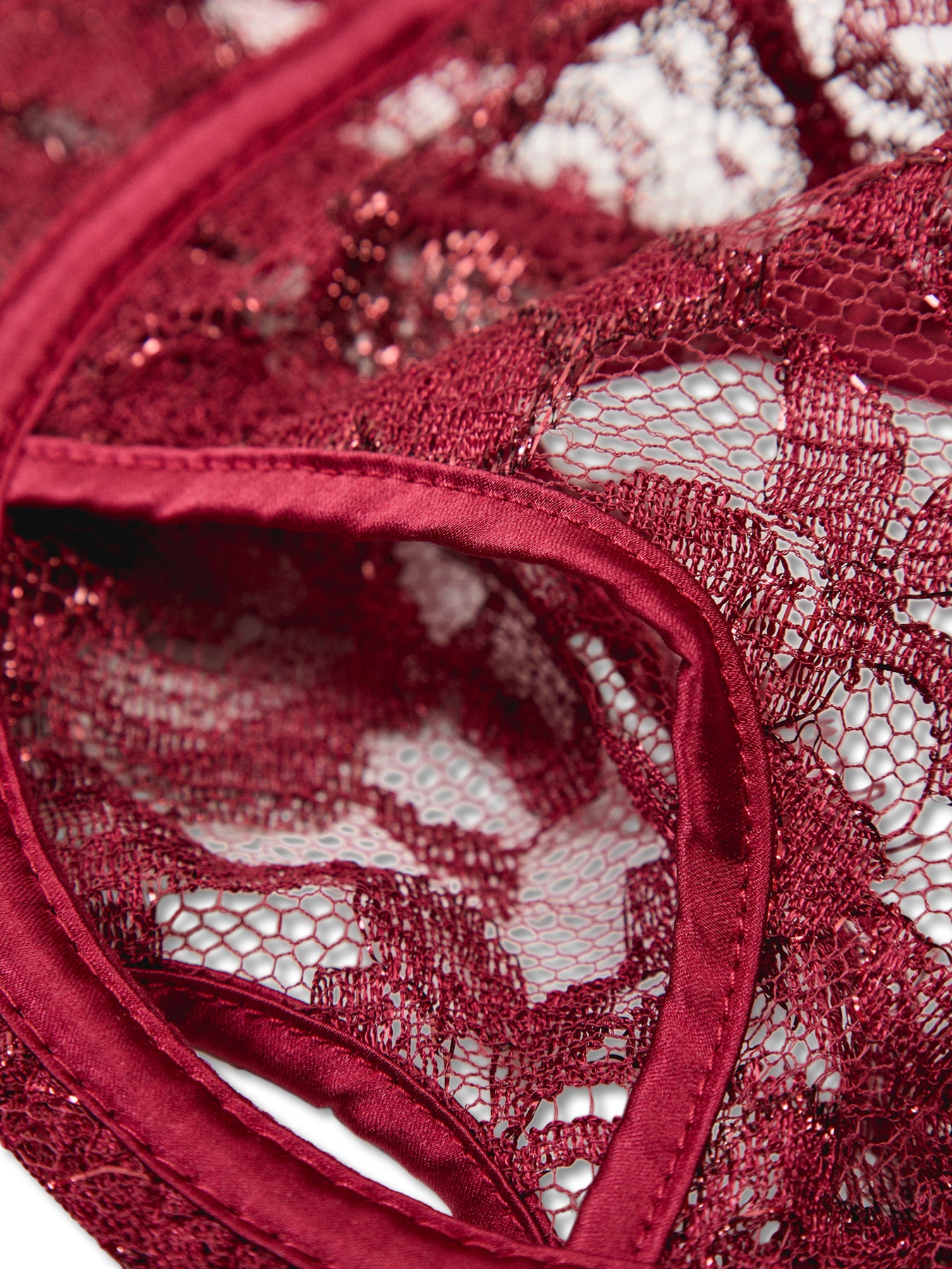 Naraya Balcony Bra Bordeaux