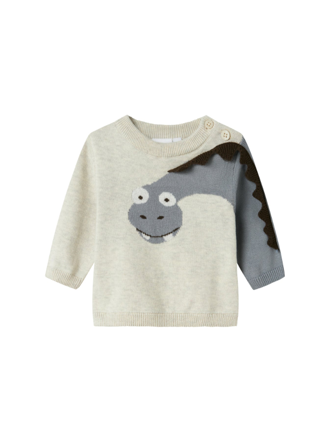 Baby Knit Sweater Beige