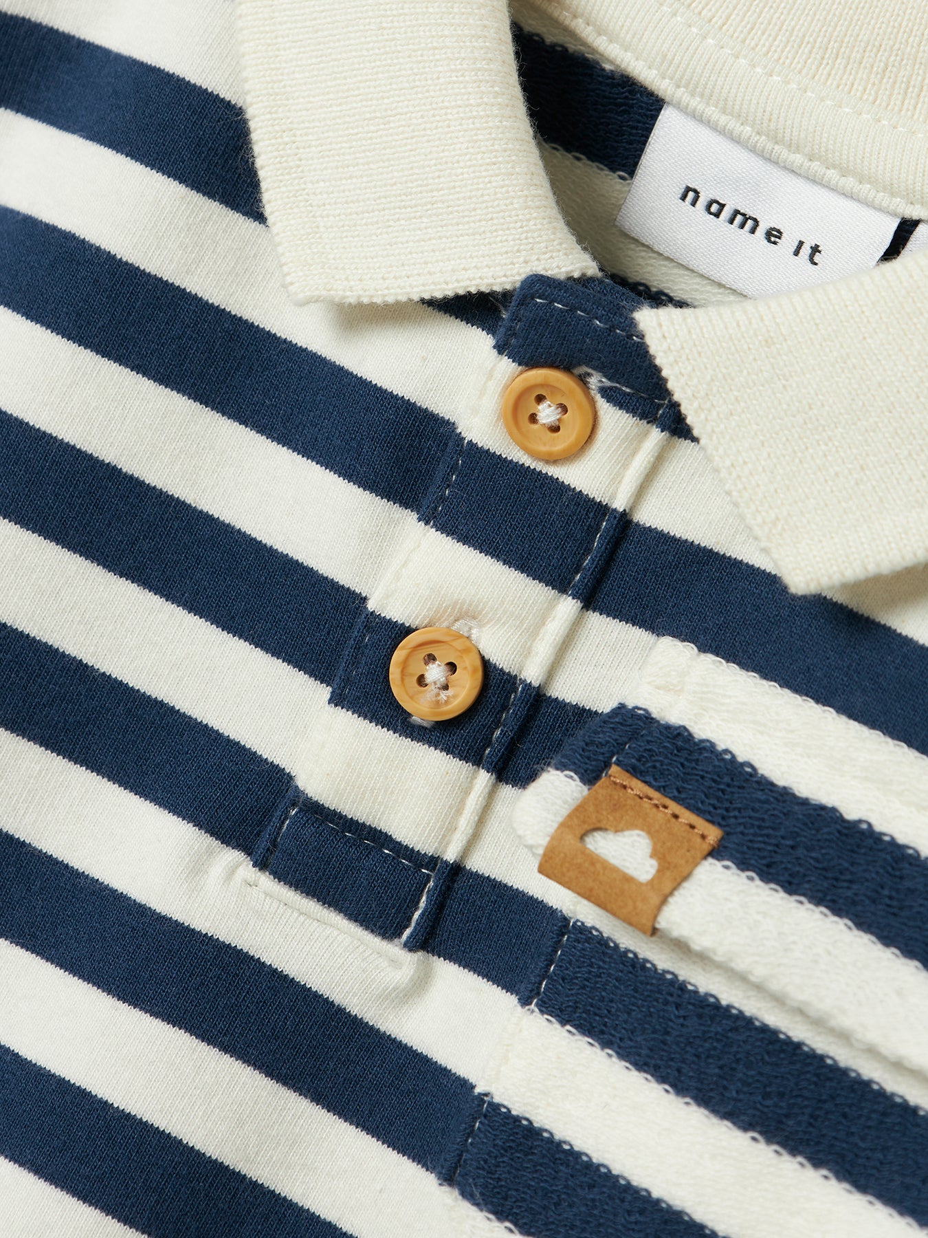 Nilsen Polo Sweatshirt Blue