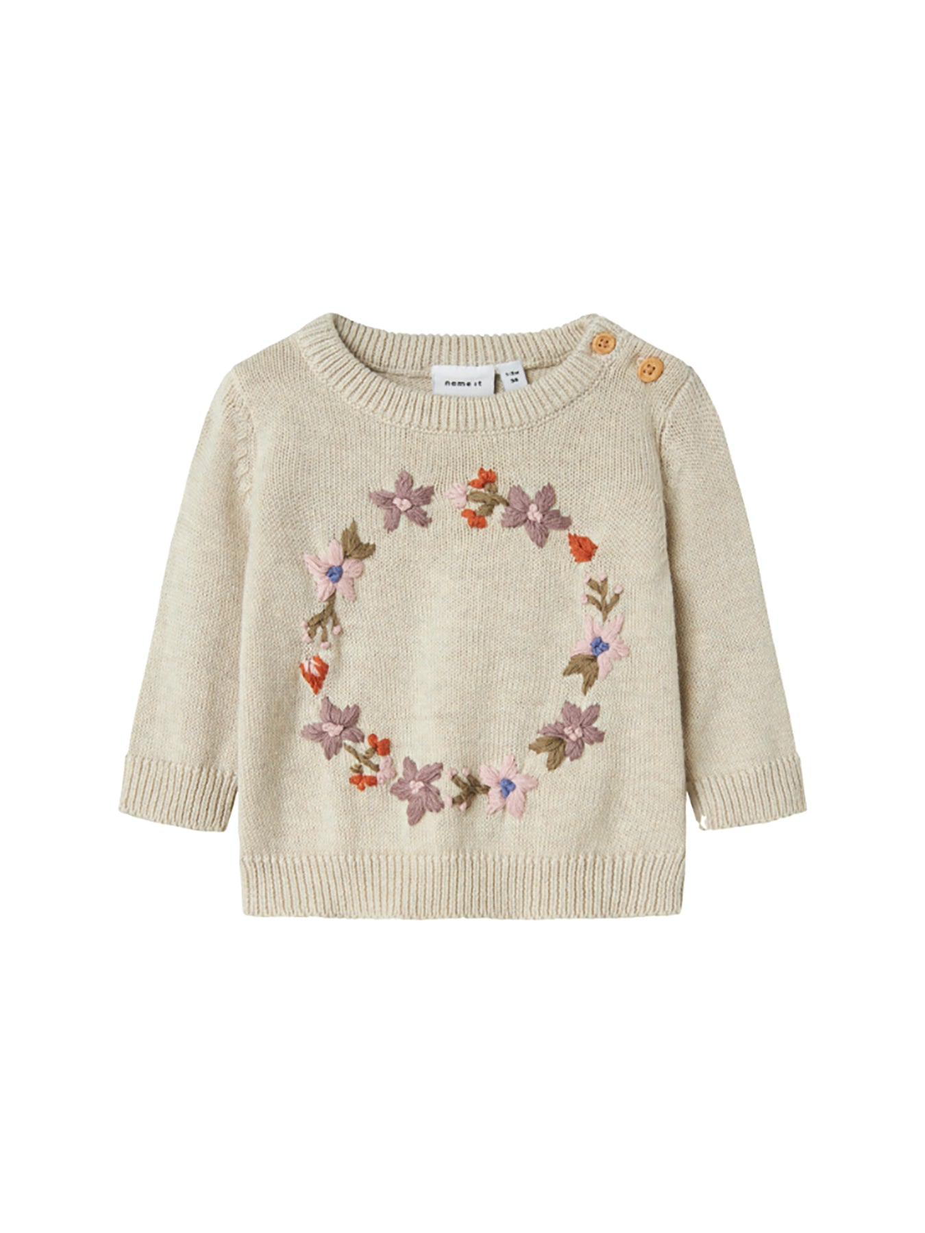 Fopair Knit Jumper Beige