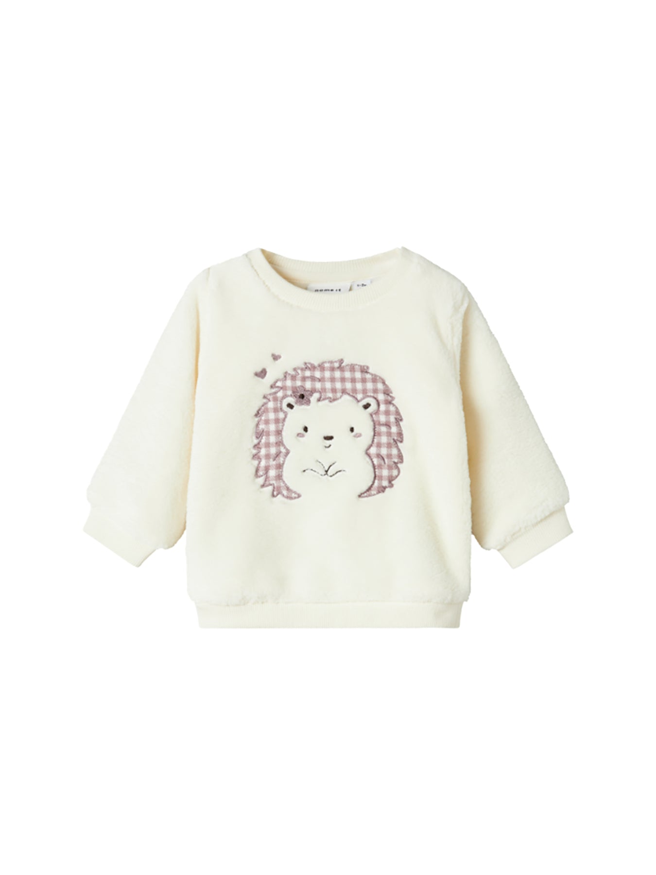 Baby Teddy Long Sleeve Sweatshirt Cream