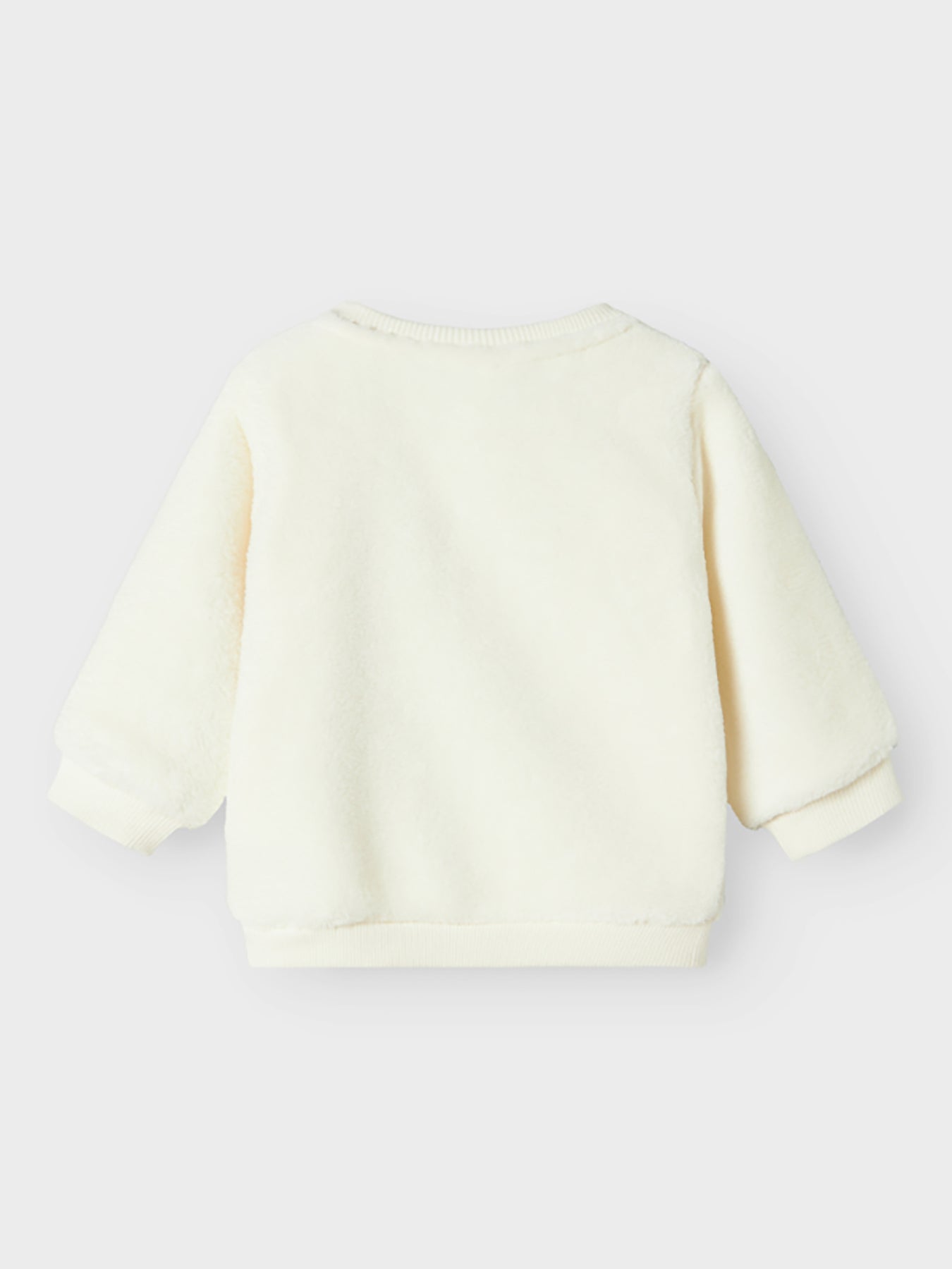 Baby Teddy Long Sleeve Sweatshirt Cream