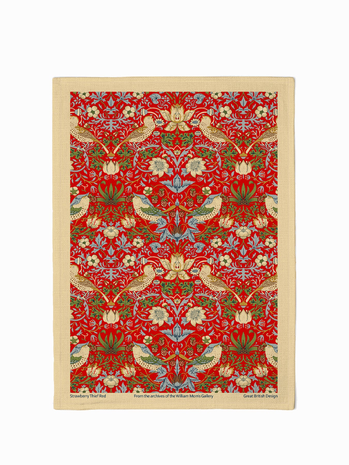 Strawberry Thief Tea Towel