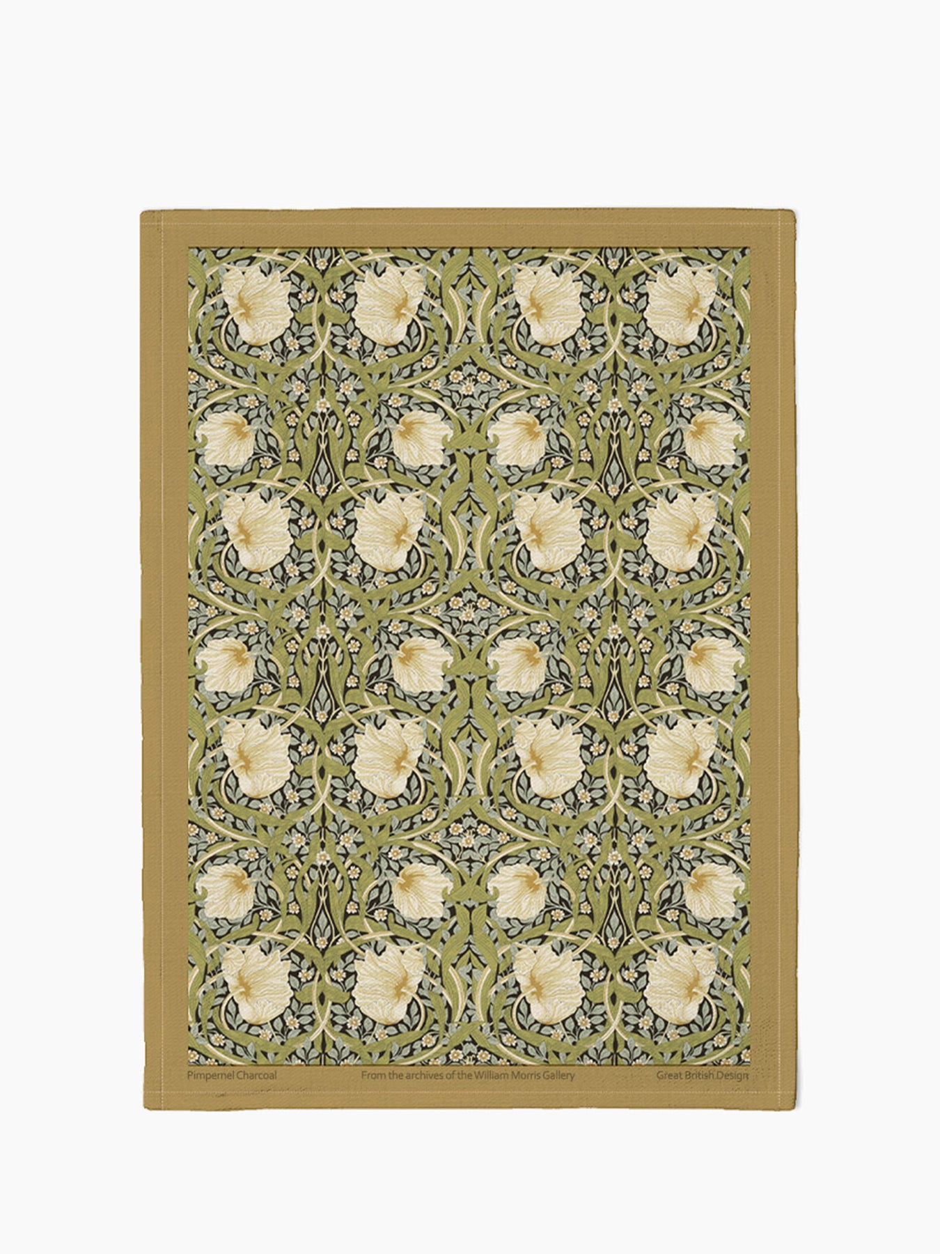 Pimpernel Tea Towel Green