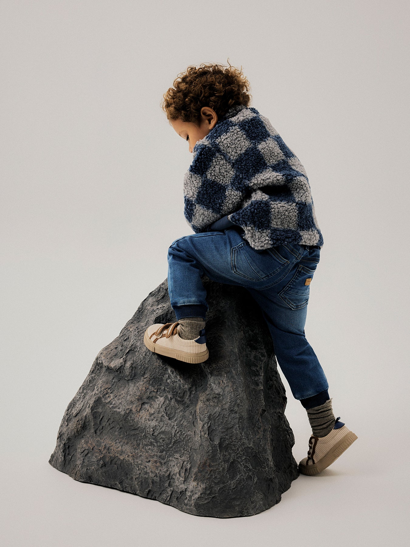 Morlando Teddy Cardigan Blue