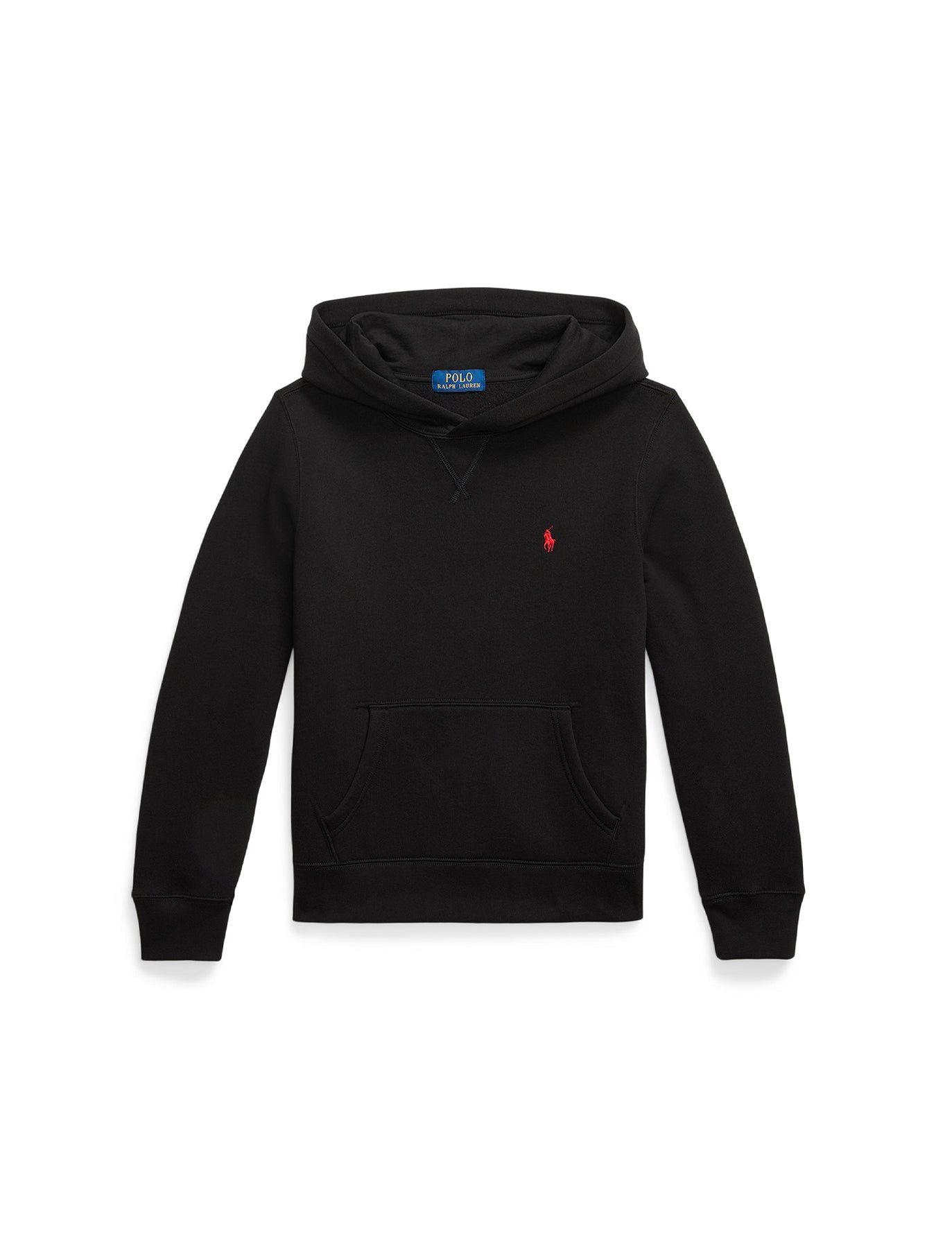 Kids' Fleece Hoodie Black