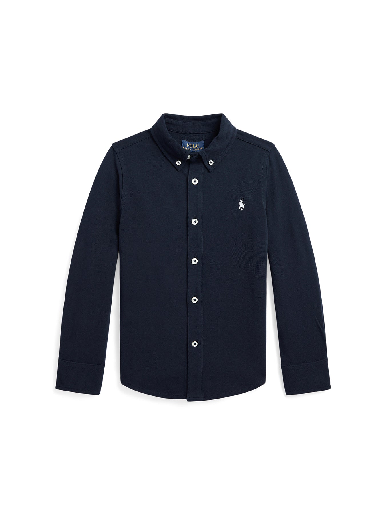 Kids' Featherweight Cotton Oxford Shirt Navy