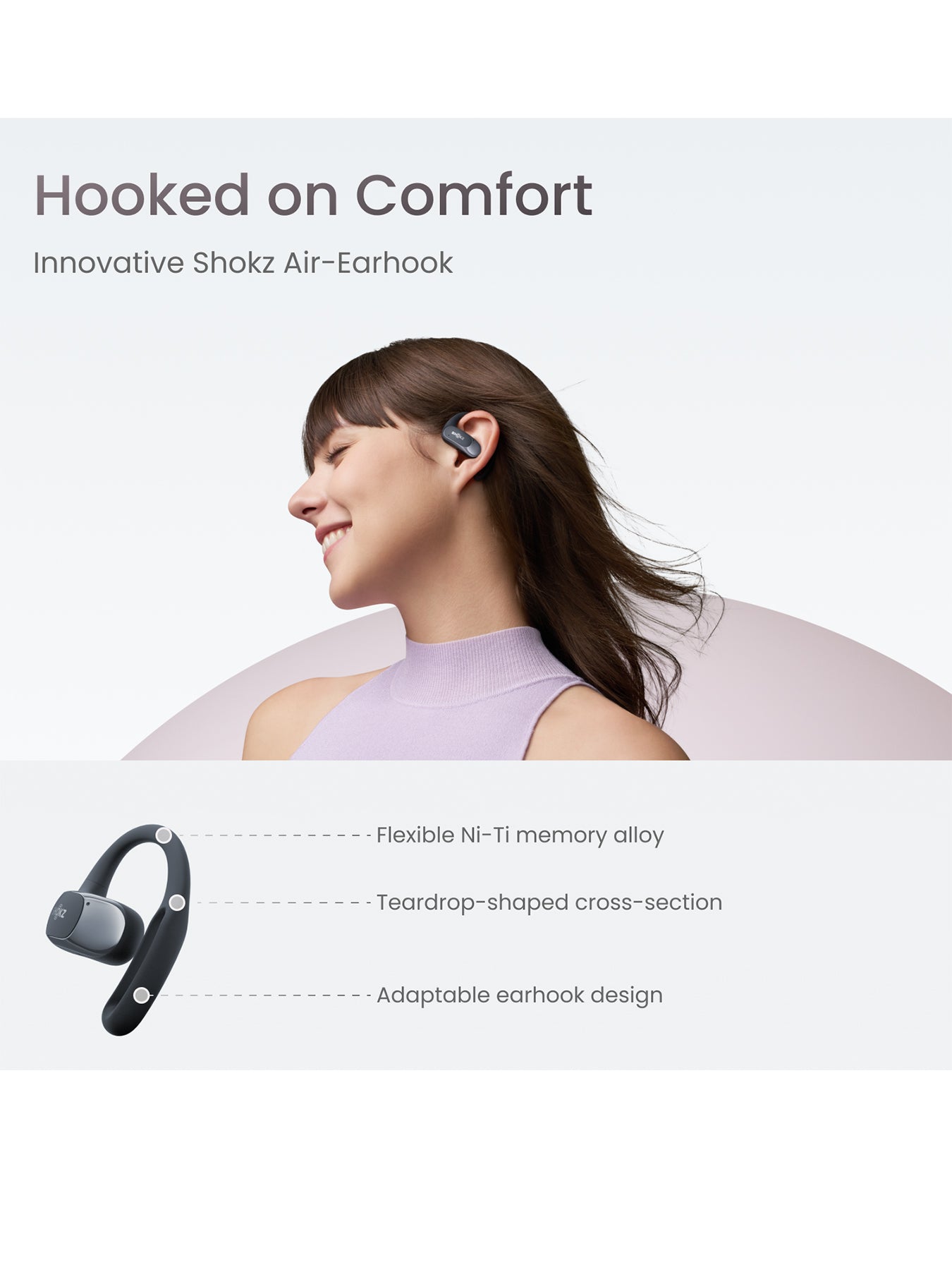 OpenFit Air Headphones Black